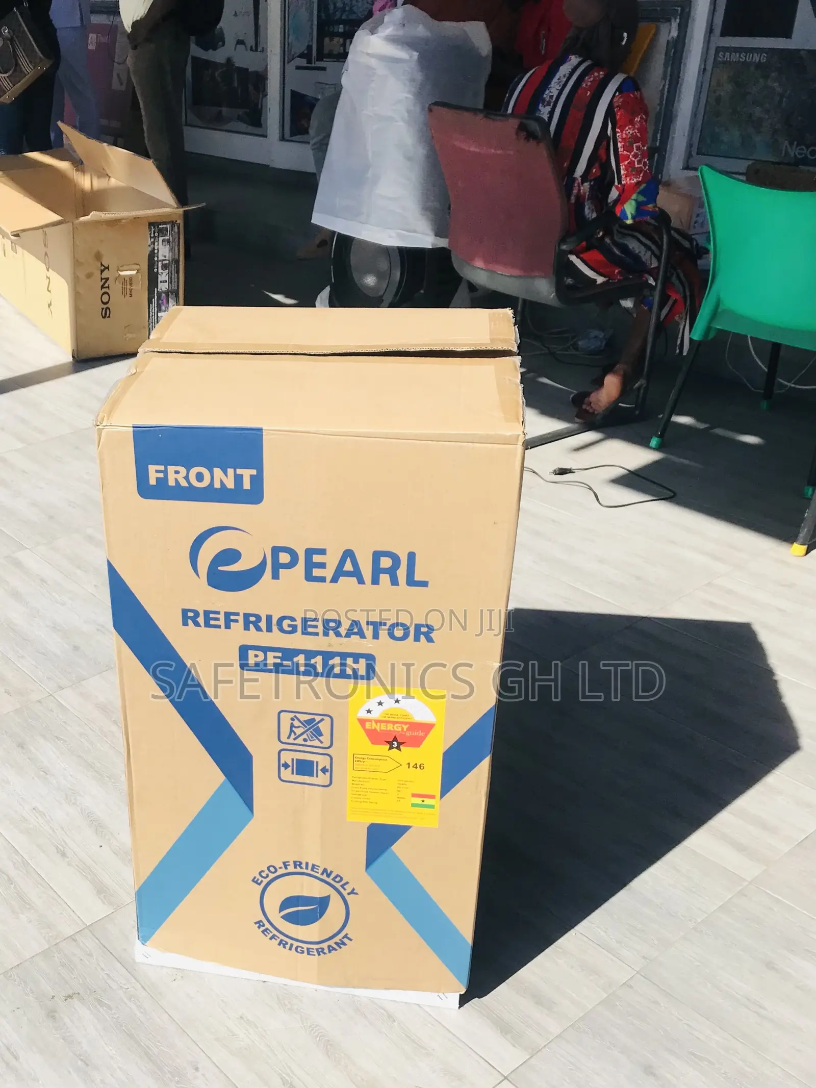 Try Super Cooling Doubledoor Grey Pearl 90l Topfreezer