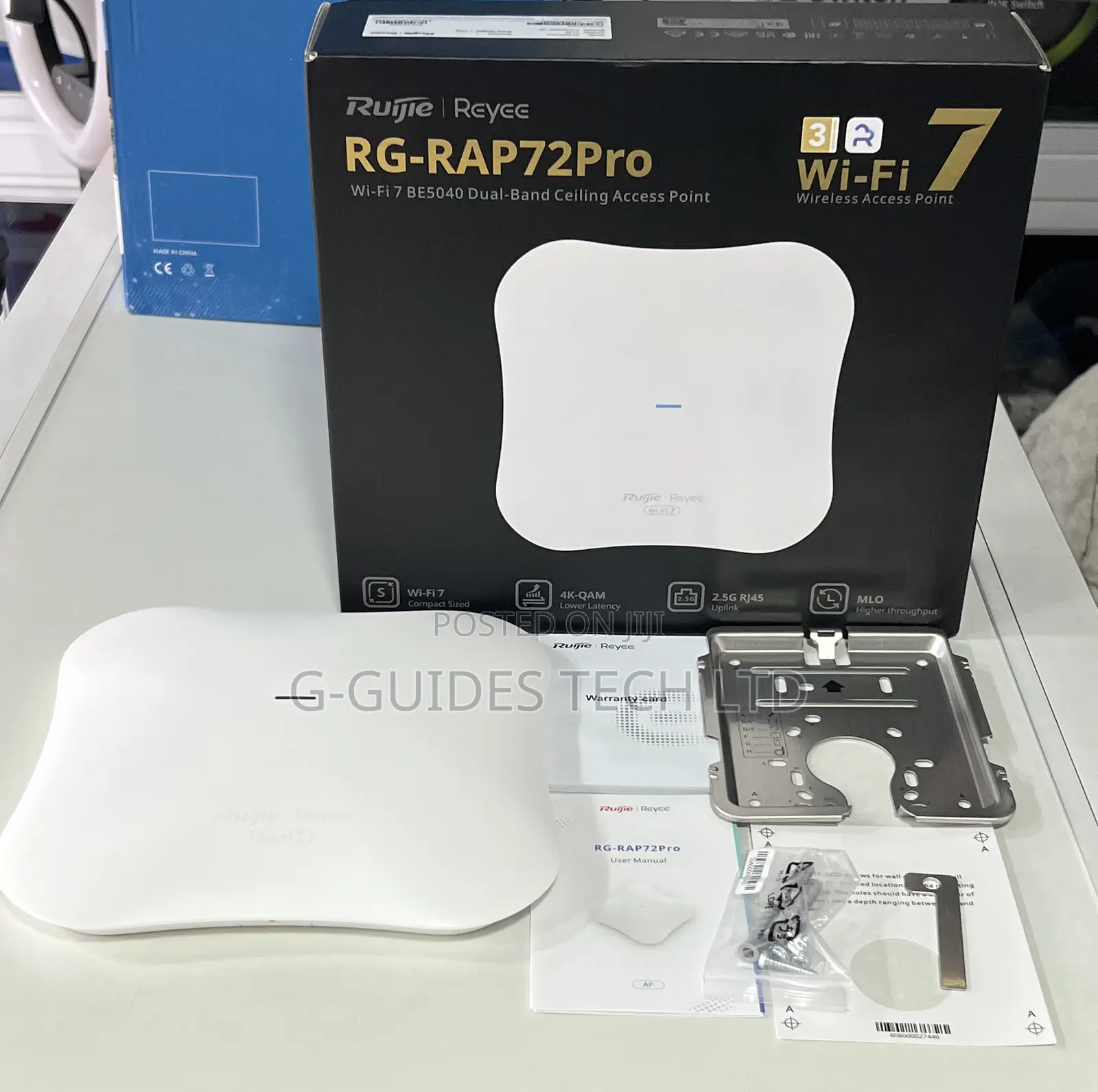 Ruijie Rg-Rap72pro Wi-Fi 7 Dual-Band Ceiling Access Point