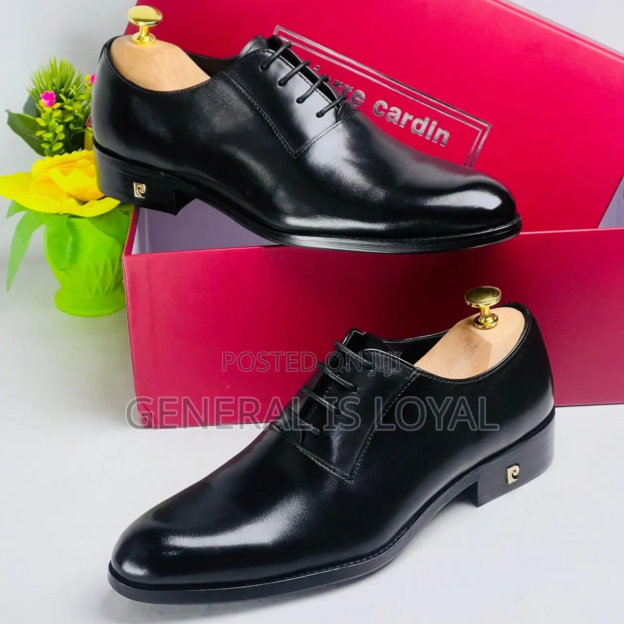 Pierre Cardin Lace Up Mens Executive Shoe