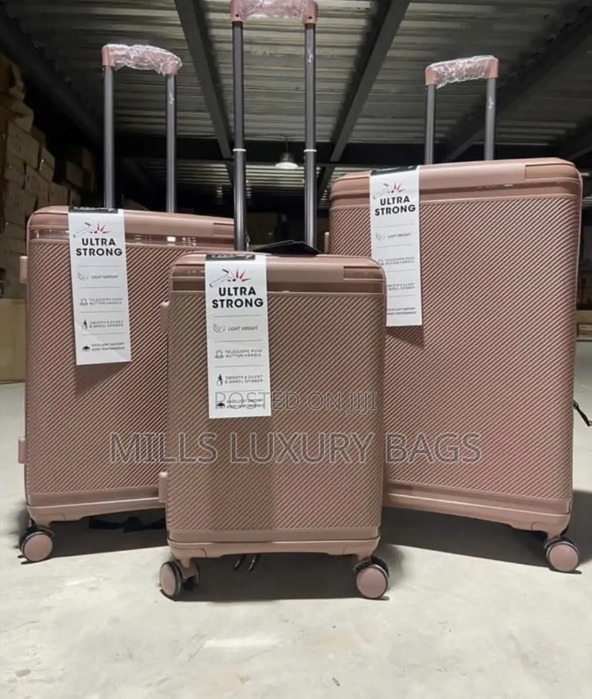 Ultra Strong Pp Luggage