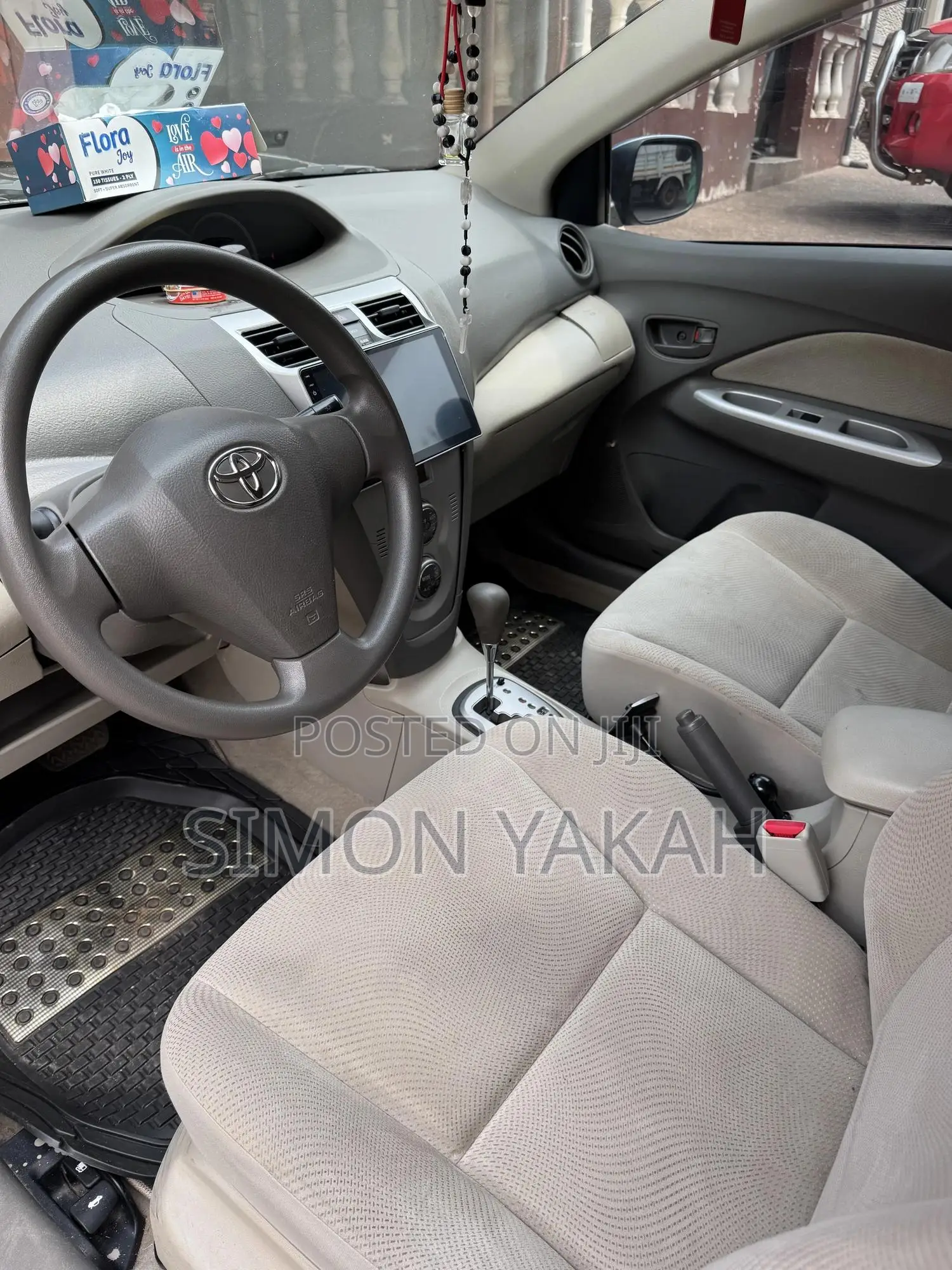 Toyota Belta 2012 Blue