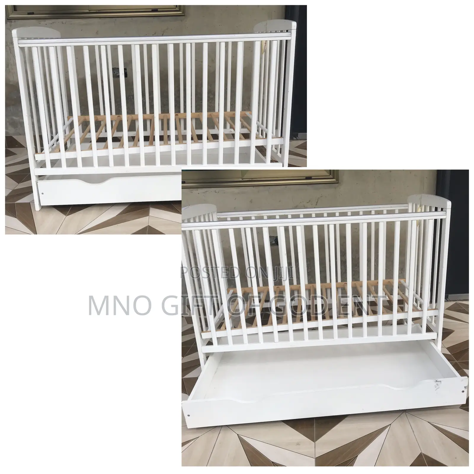 Ala Baby Cot With Drawer Mattress From U.K.