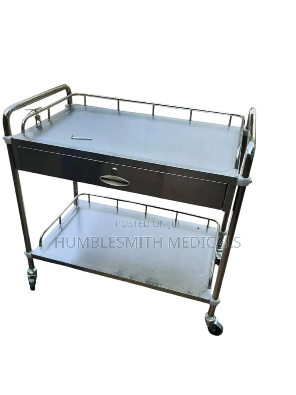 Medicine Trolley With 1 Drawer
