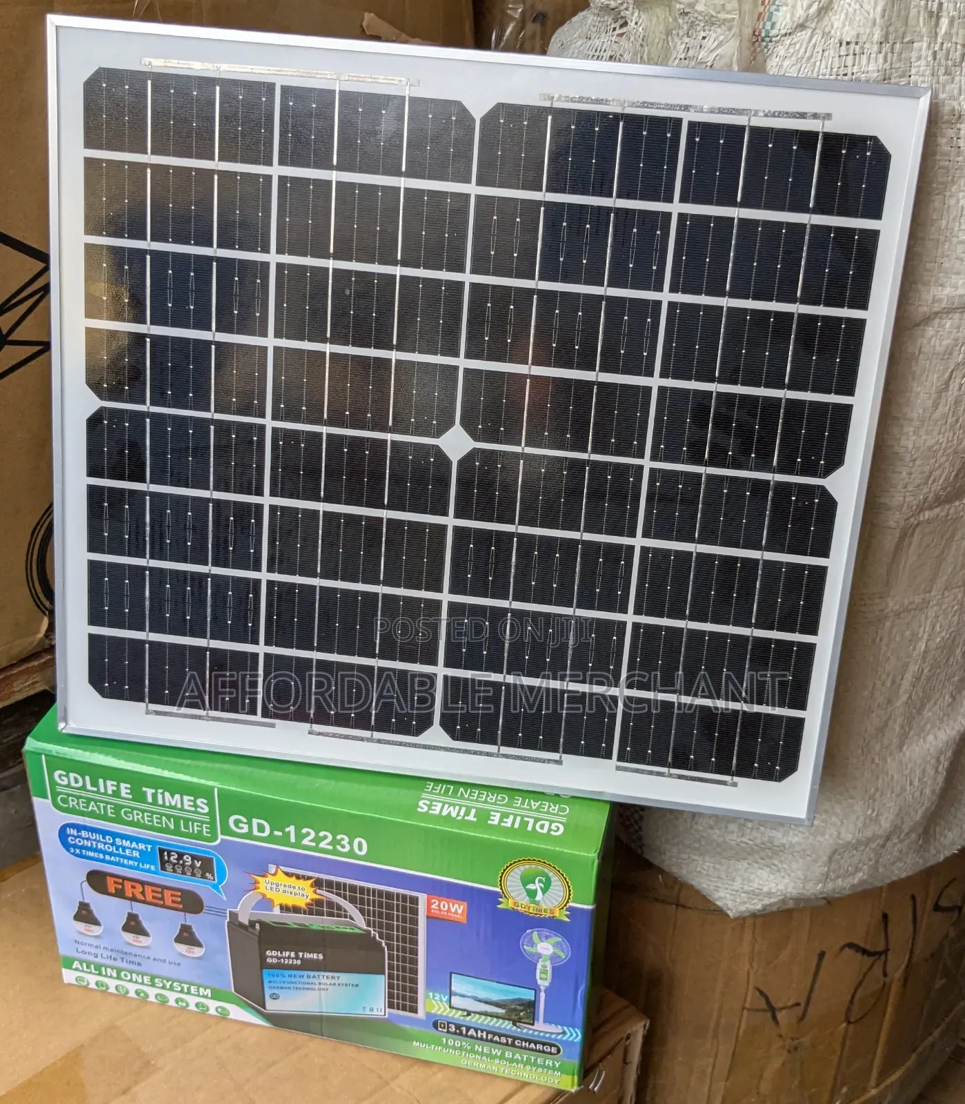 Professional Solar System Battery Panel Bulb