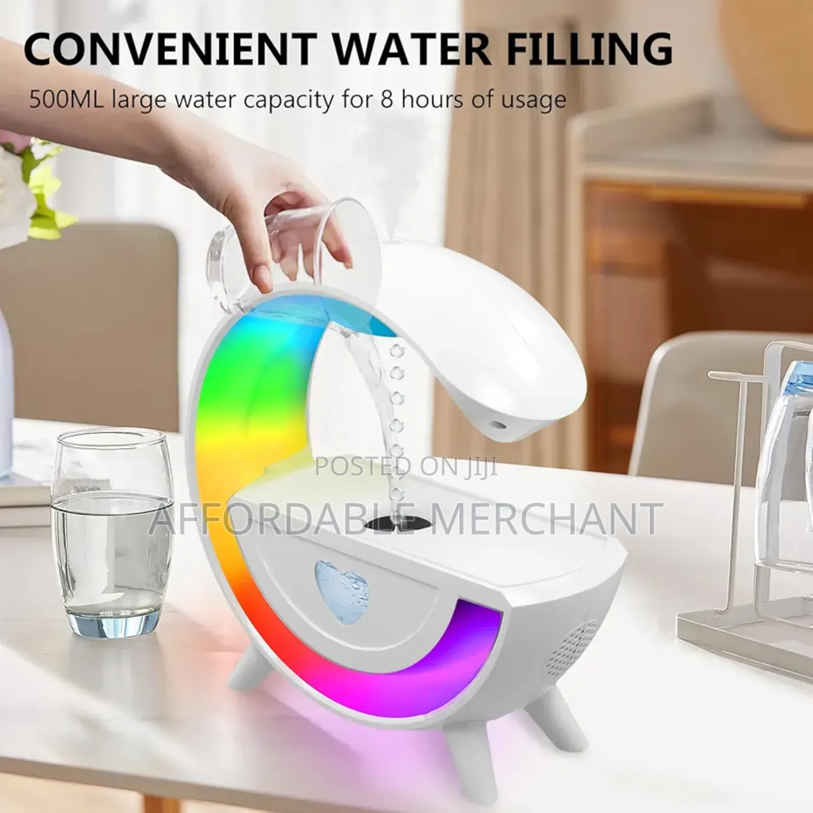 3-in-1 Mist Humidifier and Bluetooth Speaker