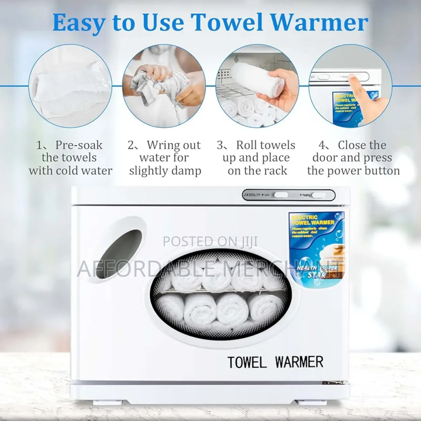 Hot Towel Warmer Cabinet 23l Large Capacity