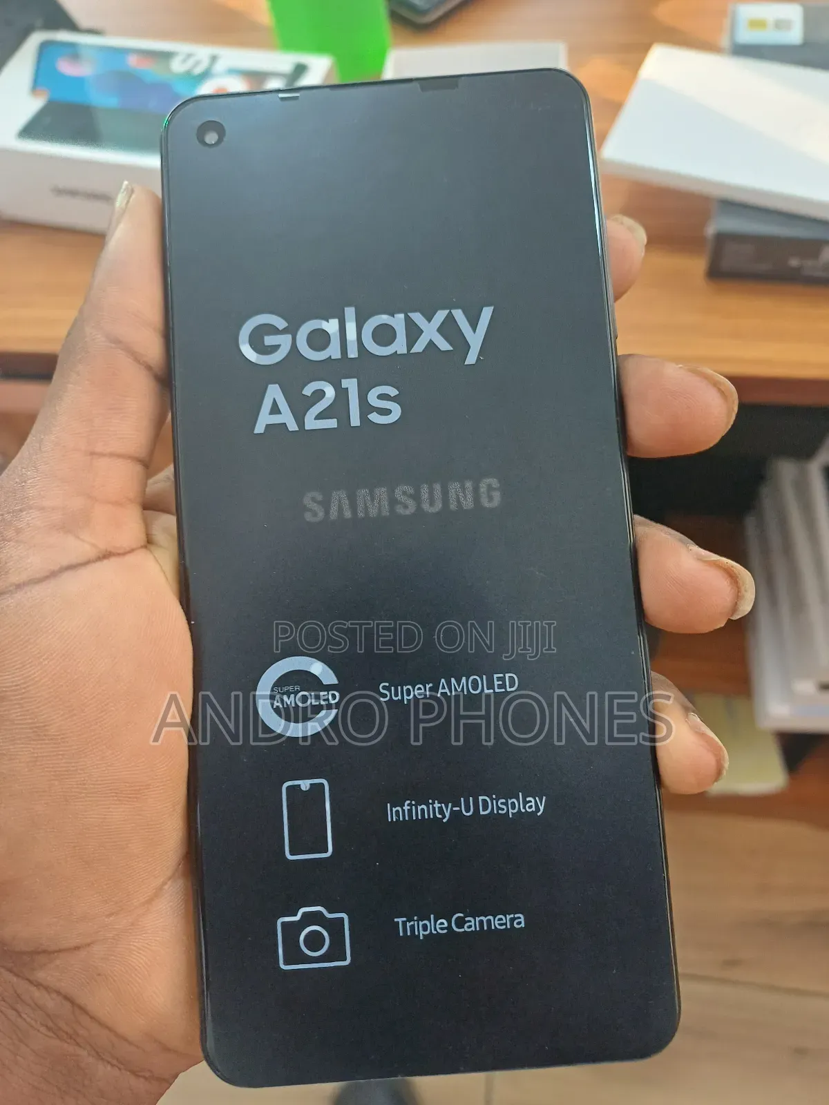 New Samsung Galaxy A21s 64 GB Black