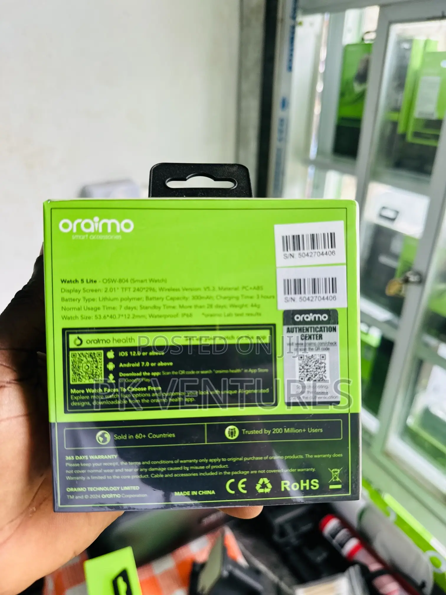 Oraimo Watch 5 Lite