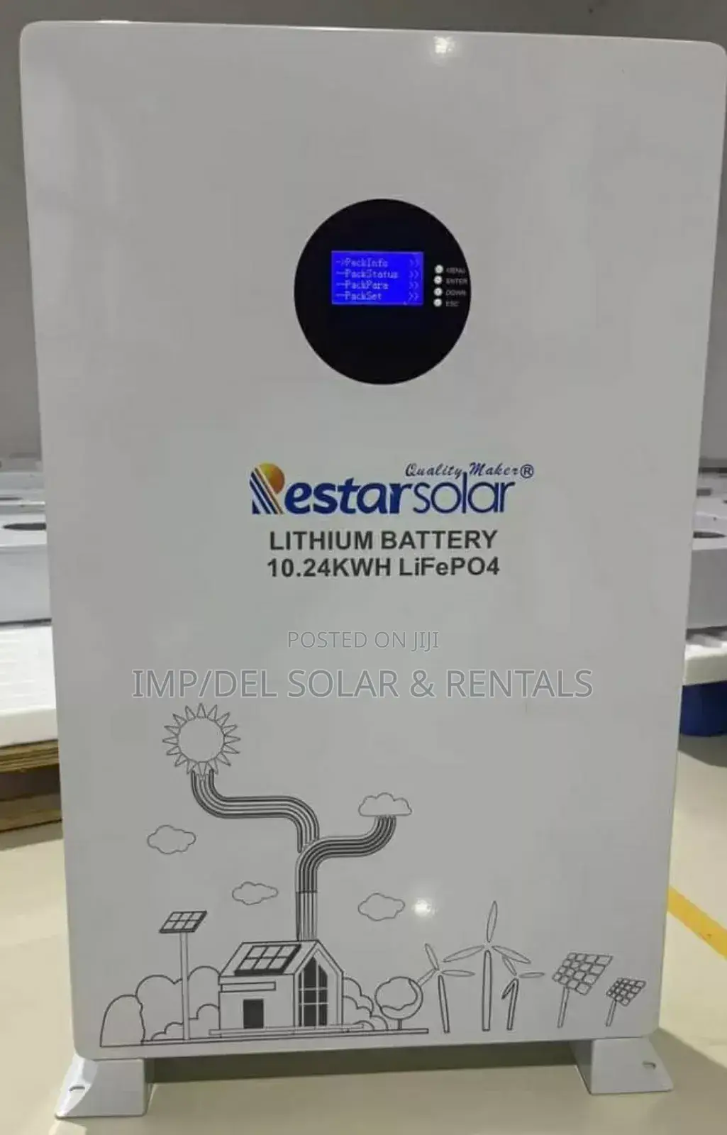 Solar Lithium Battery 10.24kwh 51.2v 200ah