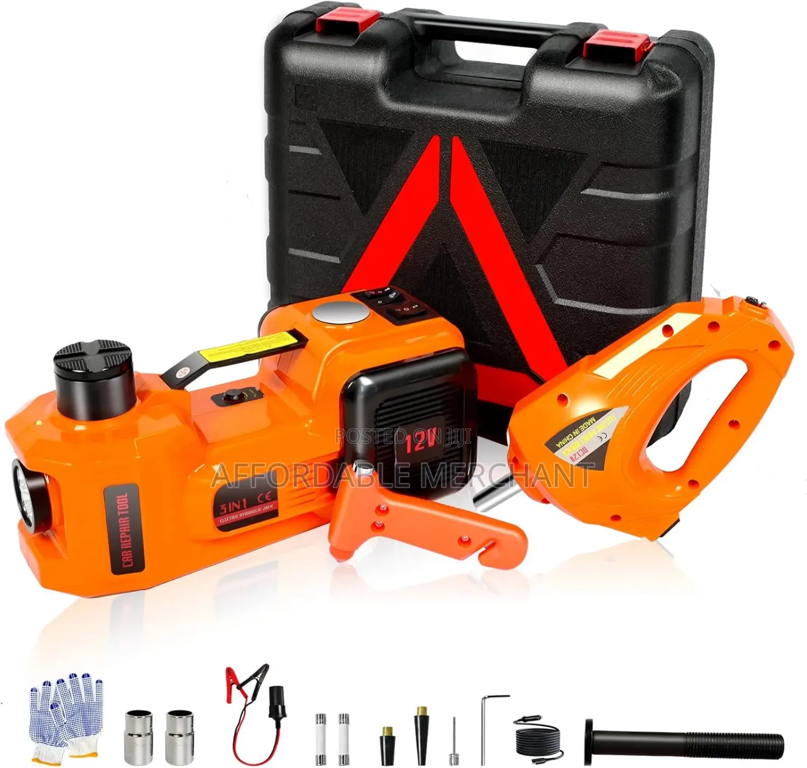 Powerful Electric Car Jack 5 Ton