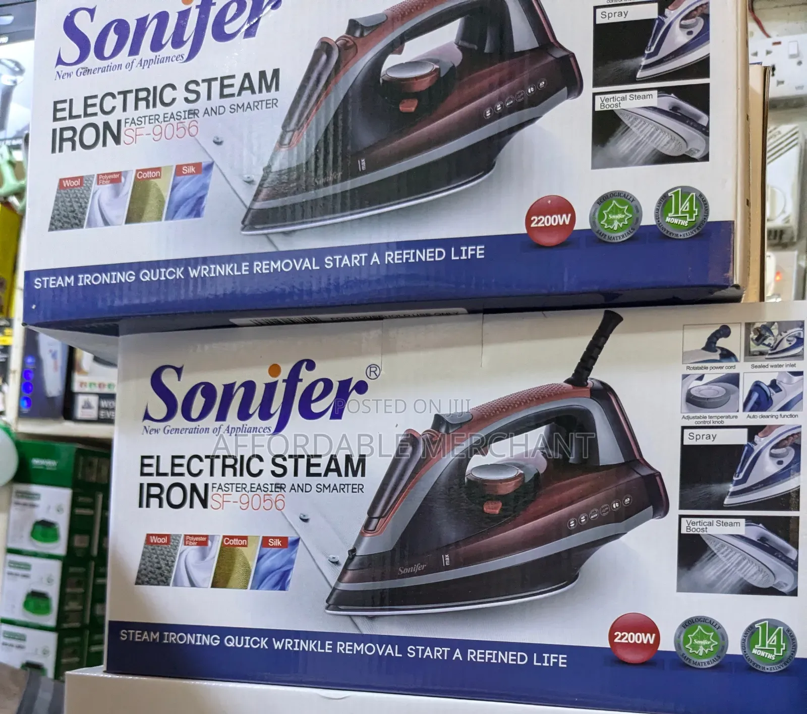 Sonifer Steam Irone (Sf-9056)