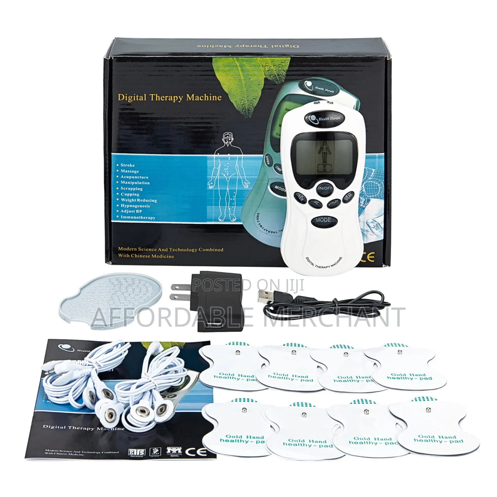 Digital Therapy Machine//Acupuncture Massager