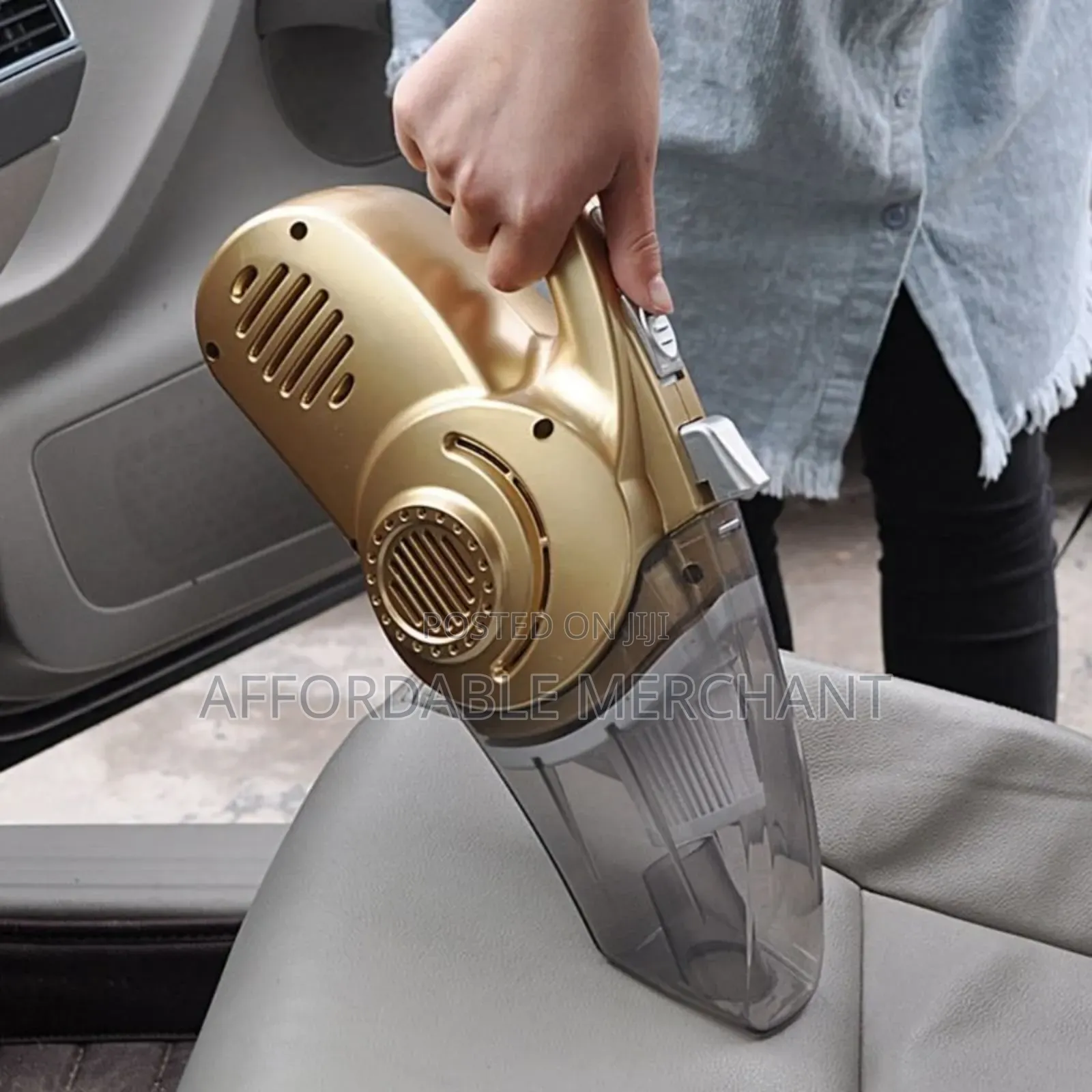 4-in-1 Car Vacuum Cleaner 120watt (Handheld)