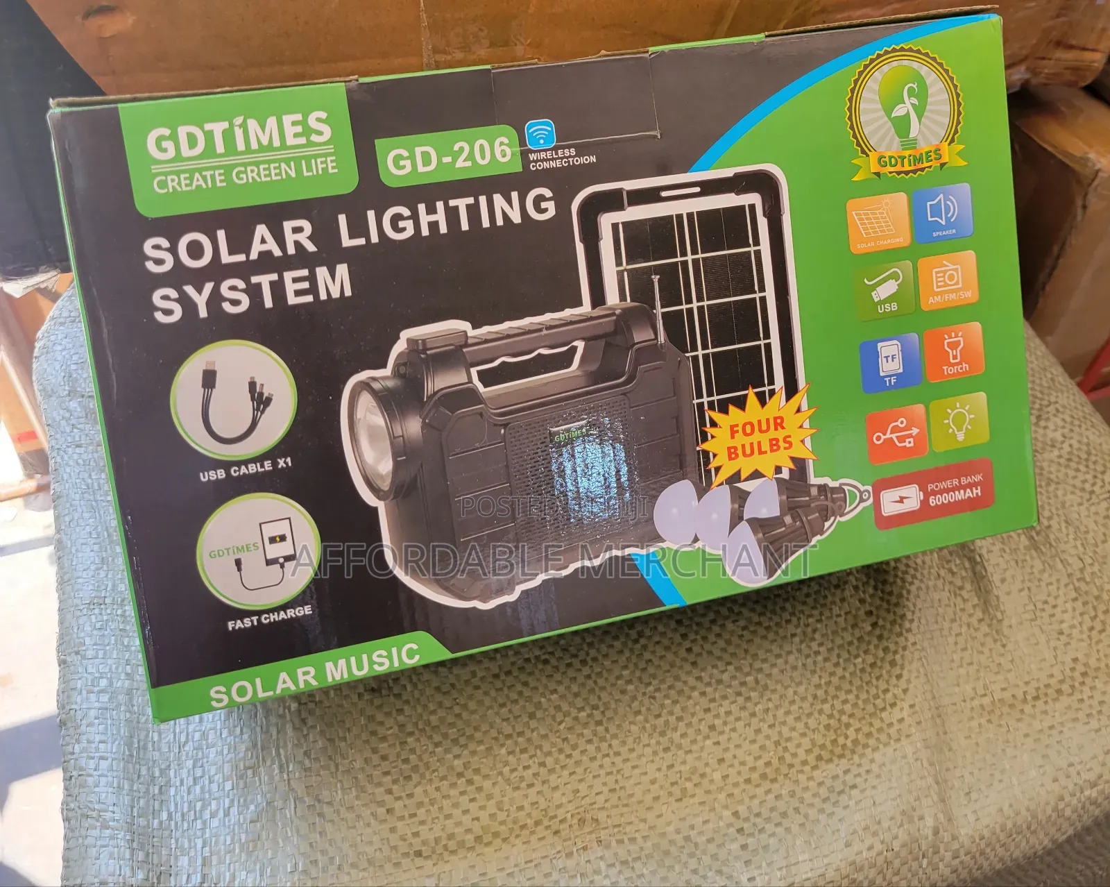 Quality Solar Lighting System (Solar Lamp)