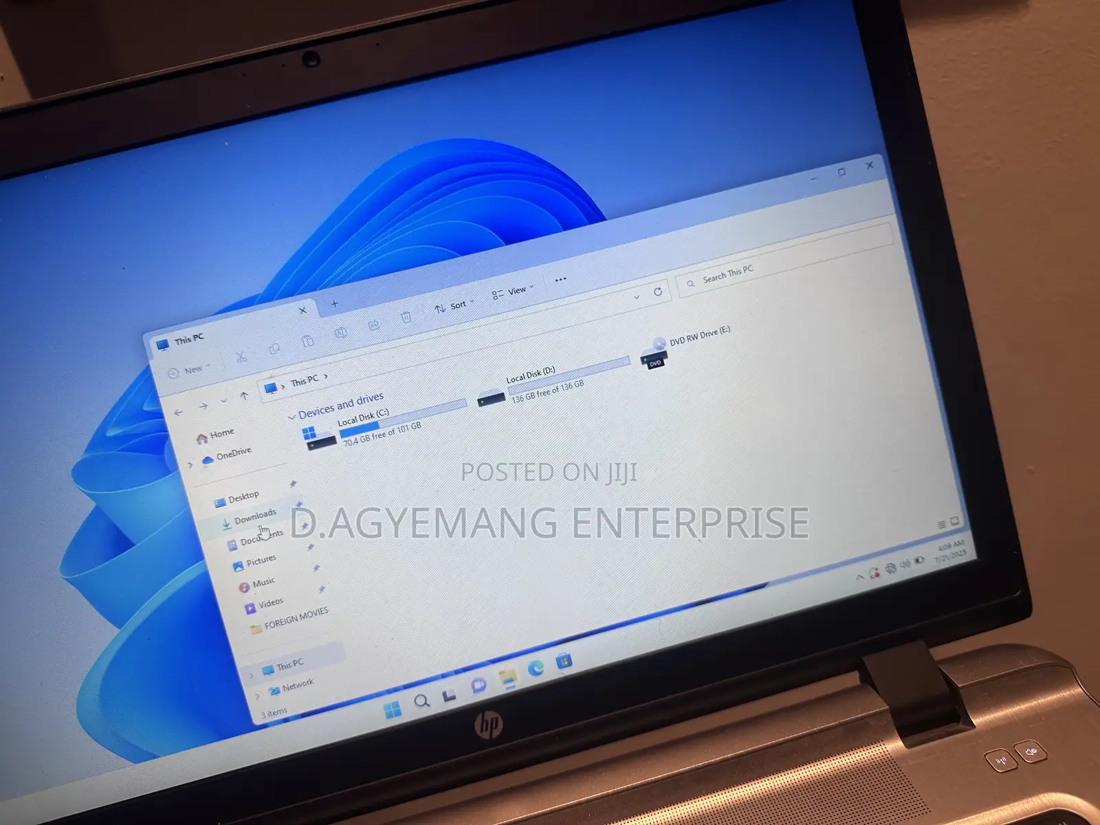 Laptop HP ProBook 470 G3 8GB Intel Core I7 HDD 250GB