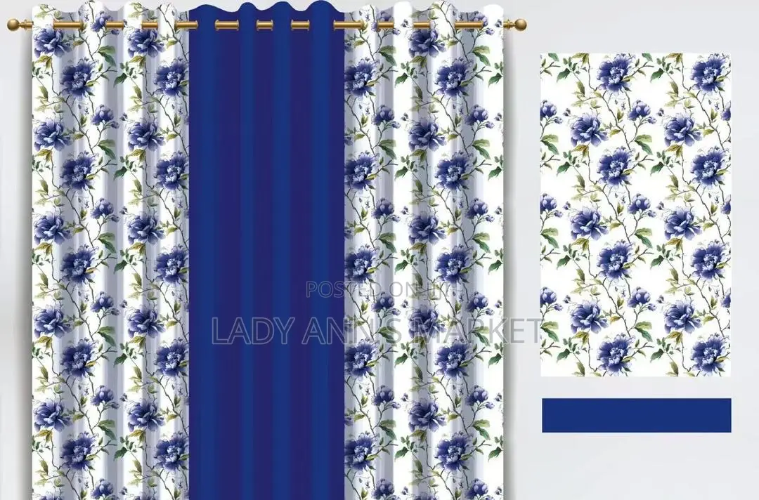 3in1 Bedroom /Living Room Curtains -