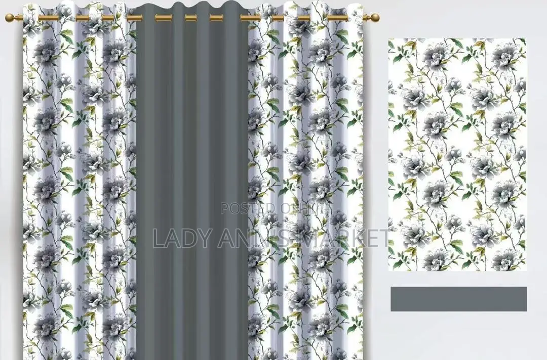 3in1 Bedroom /Living Room Curtains -