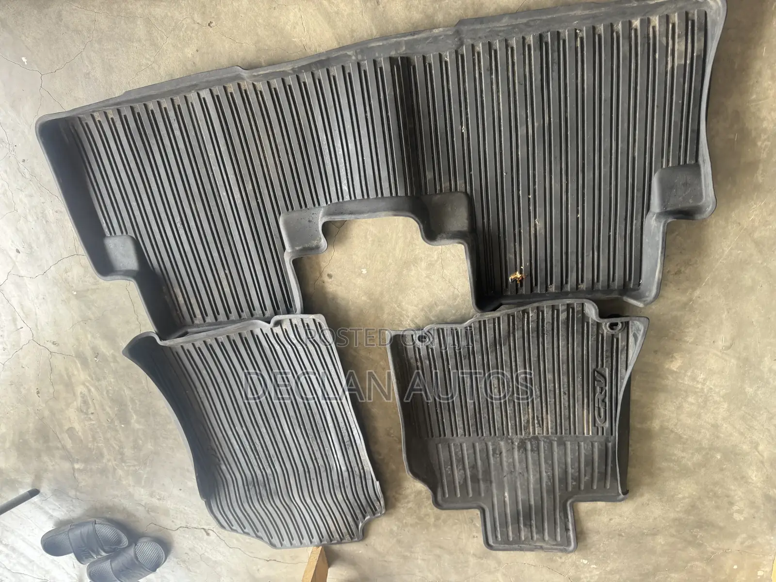 19 Honda Cr-v Factory Rubber Slush Floor Mats W/Cargo Liner