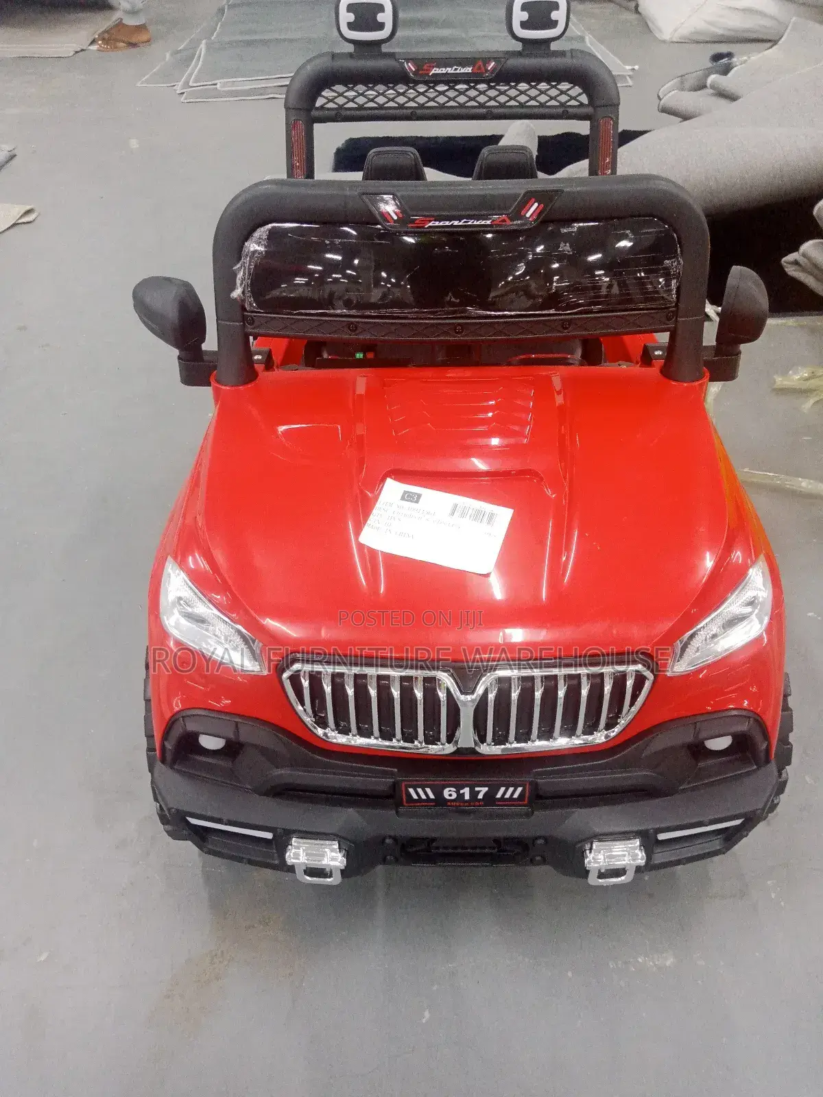Rechargeable Baby Stroller Car With Remote