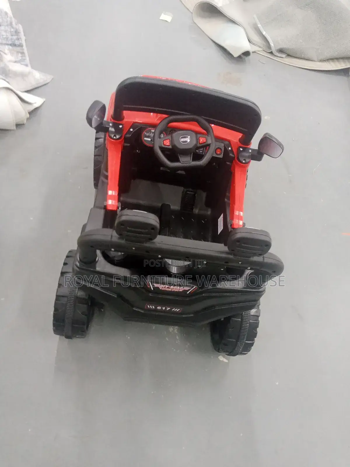 Rechargeable Baby Stroller Car With Remote