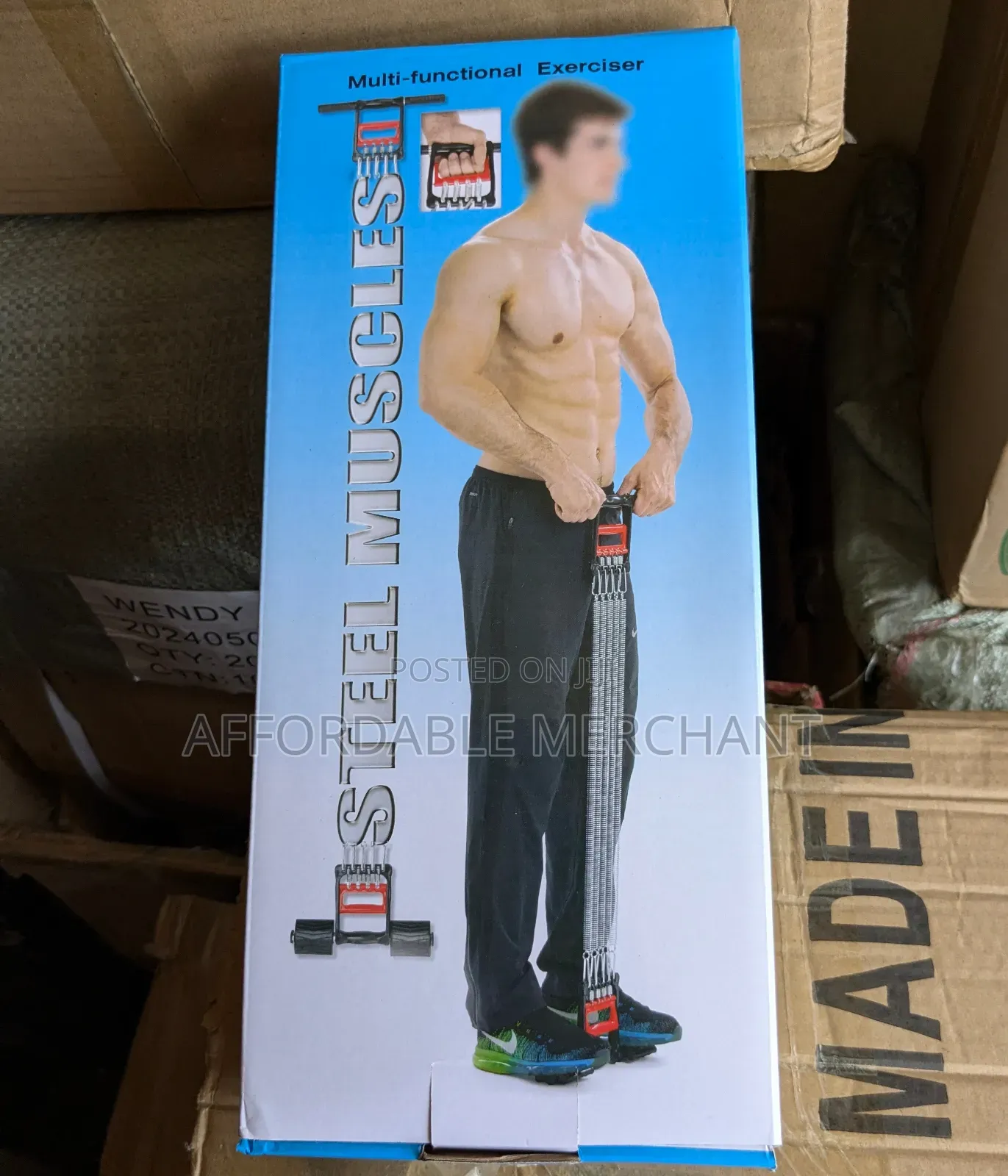 2-in-1 Expander With Metal Springs Strength Training