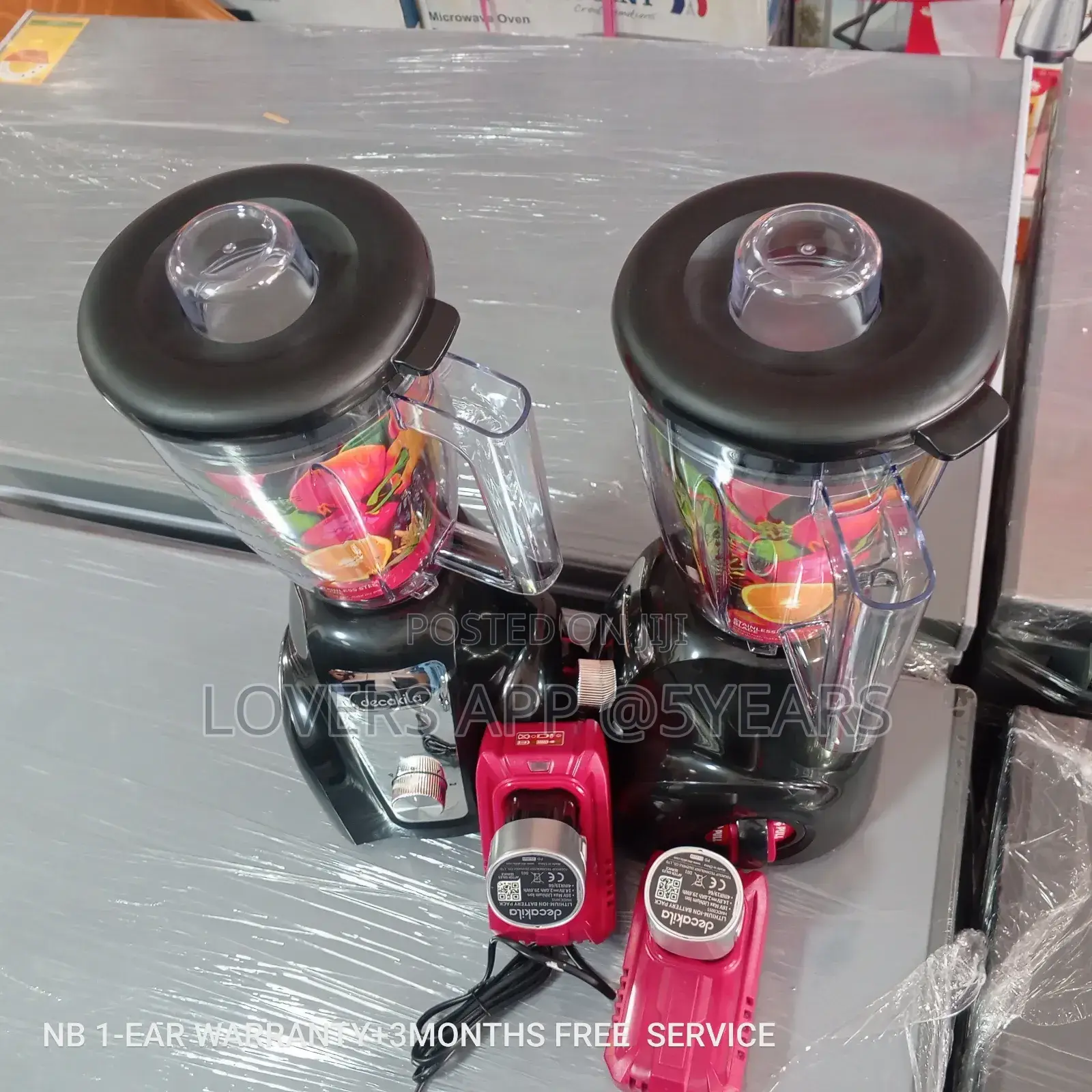 Fun Life Decakila Cordless Blender 16v