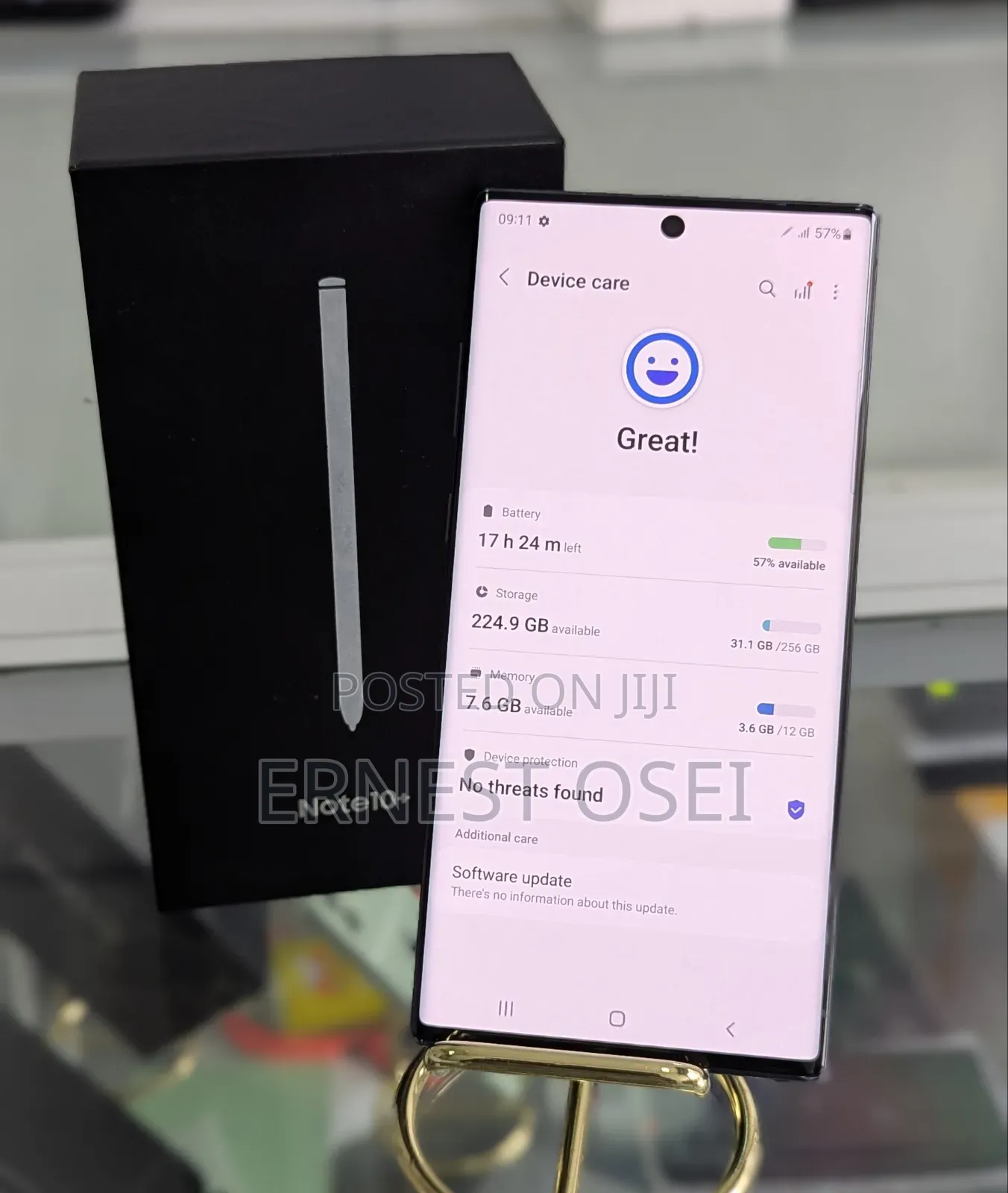 Samsung Galaxy Note 10 Plus 256 GB Black