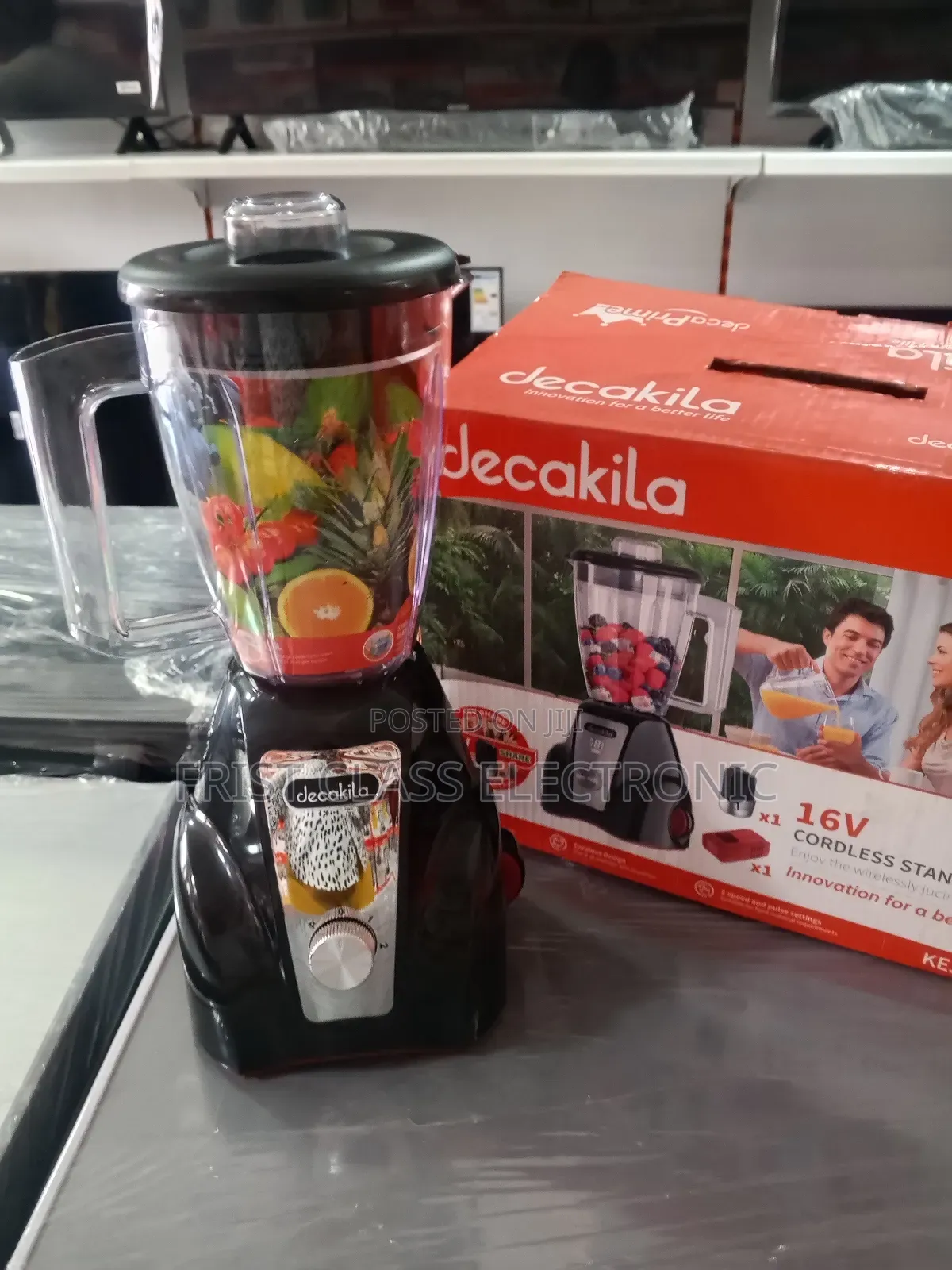 Super Large Capacity Cordless Decakila Stand Blender