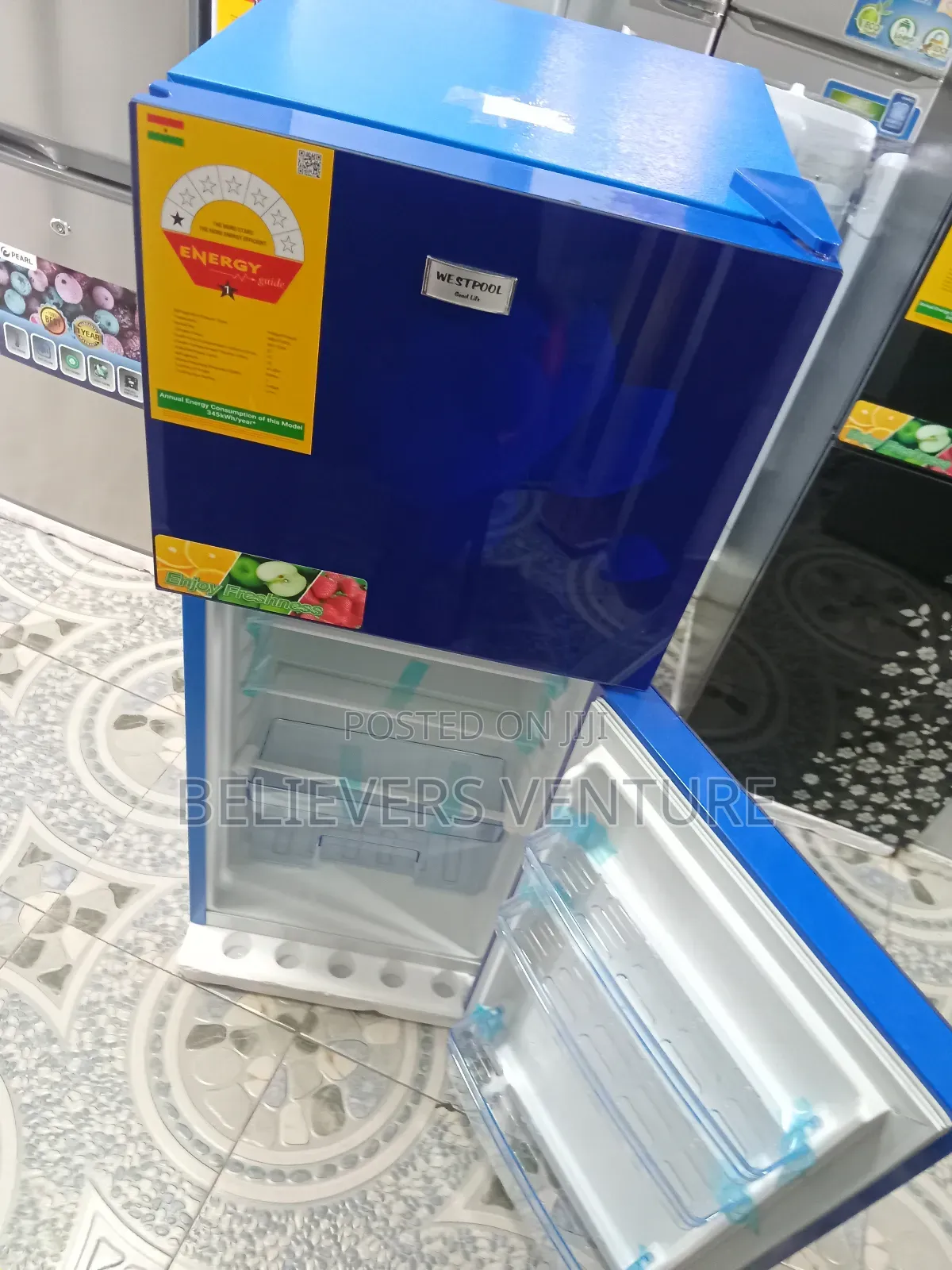 User-Friendly Westpool Fridge 108liters Fridge Freezer