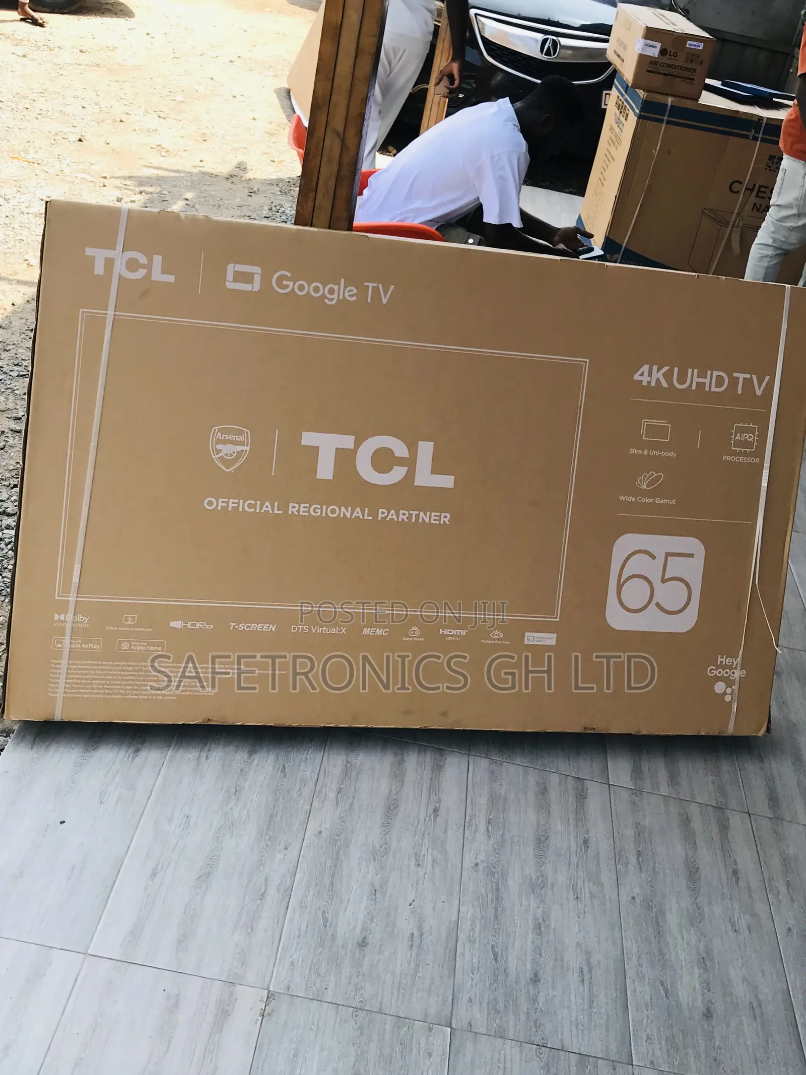 Try Smart Android 65 Inch TCL P635 Uhd (Black) Tv