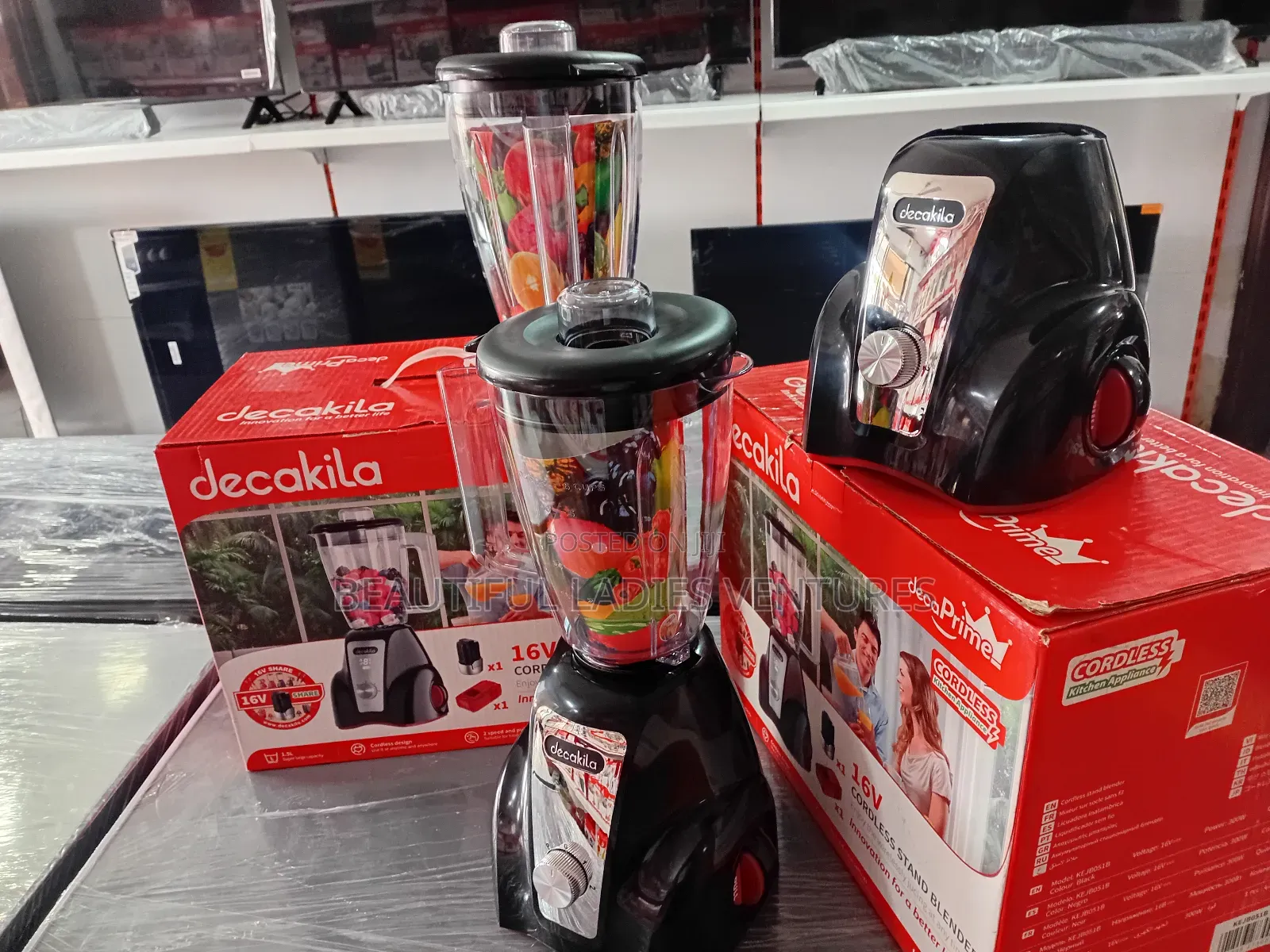 16v Decakila Cordless Power Blender,Decakila Fast Blender