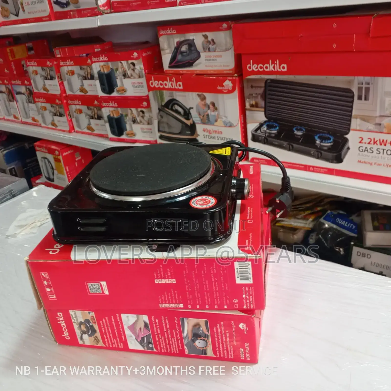 Petition 1000w Decakila Hot Plate