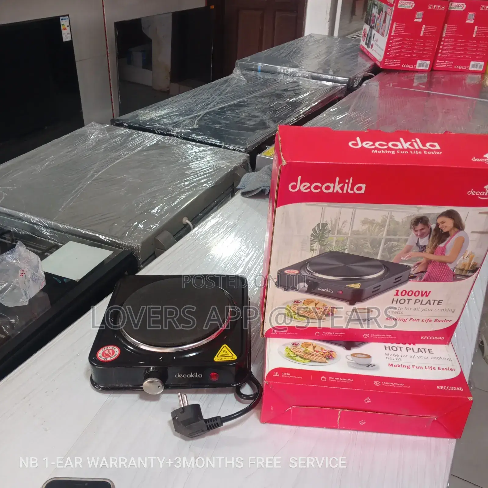 Comical Decakila Hot Plate 1000w Decakila Hot Plate