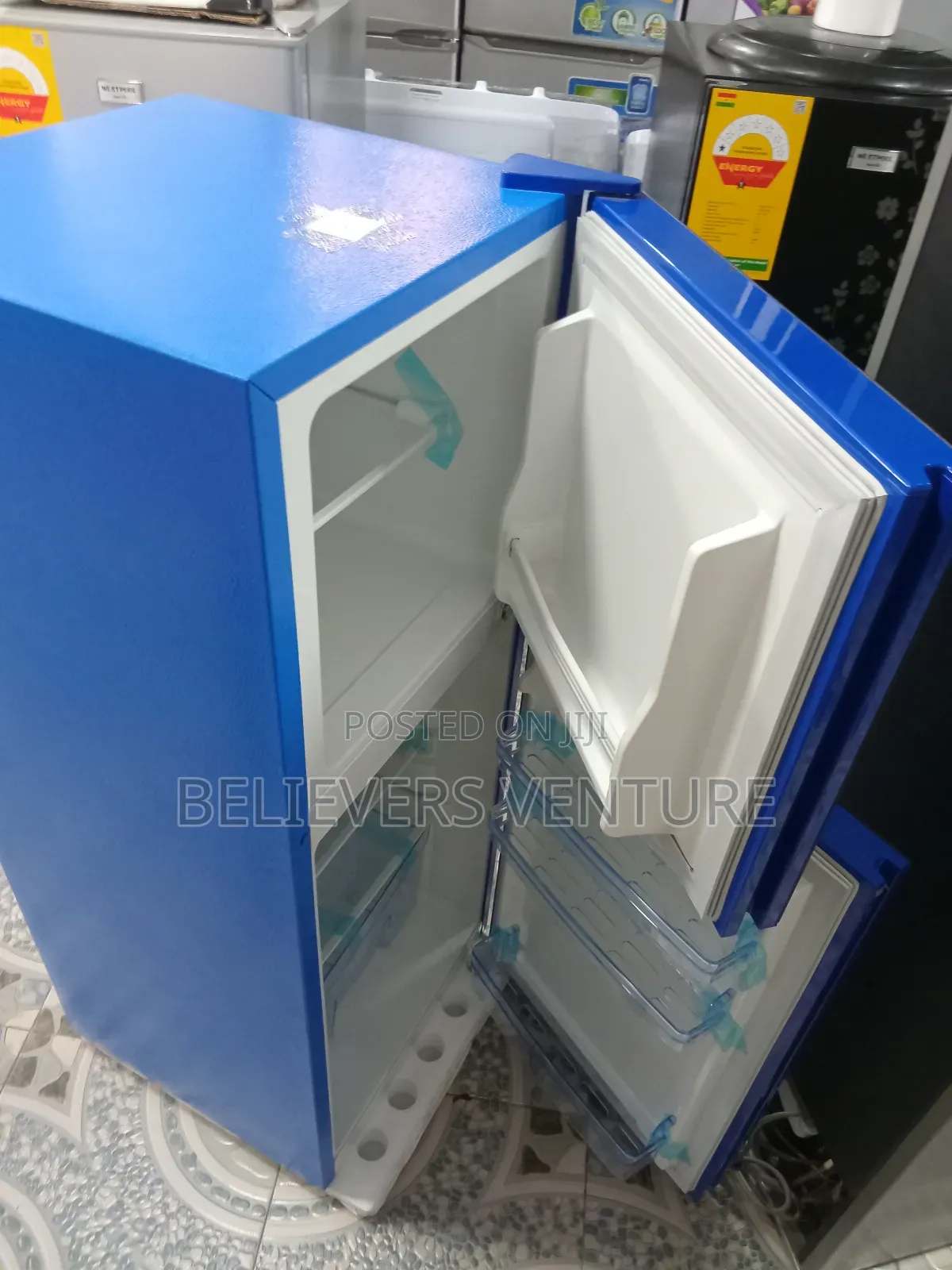 6 Shelves Space Fridge Energetic Westpool Top Freezer Fridge