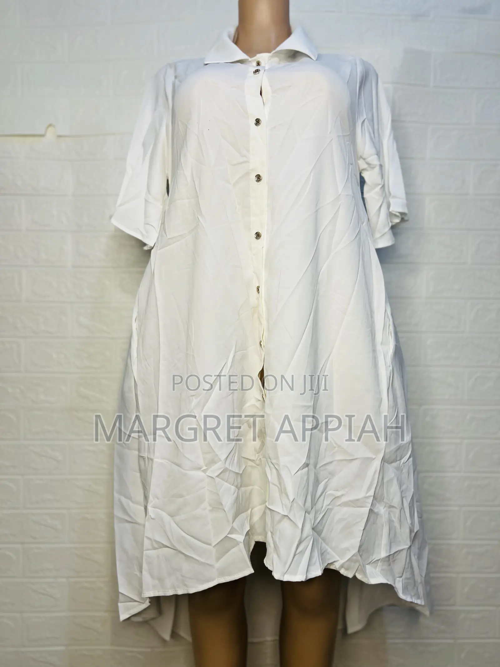 White Shirt Dress