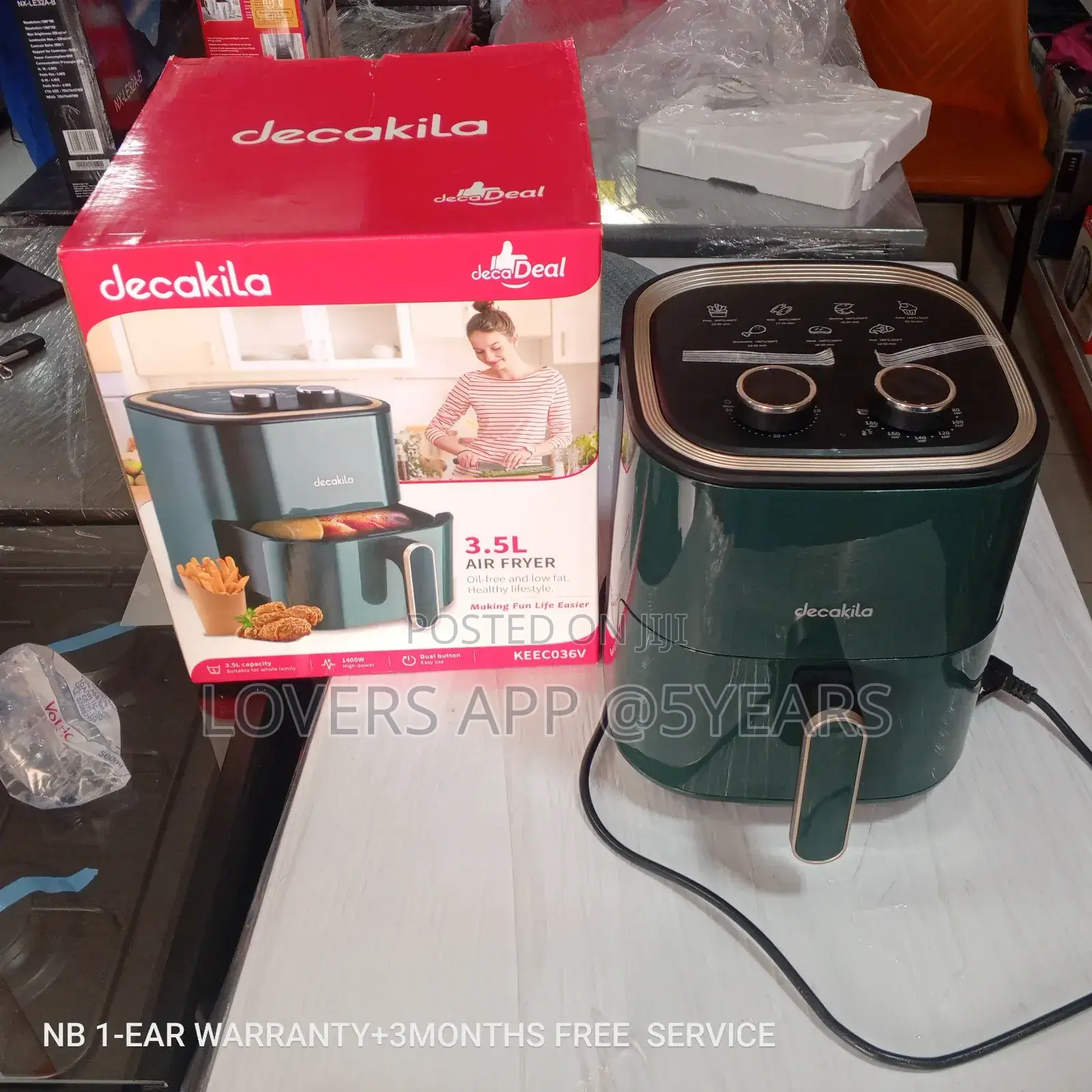 Significant Decakila 3.5l Decakila Air Fryer