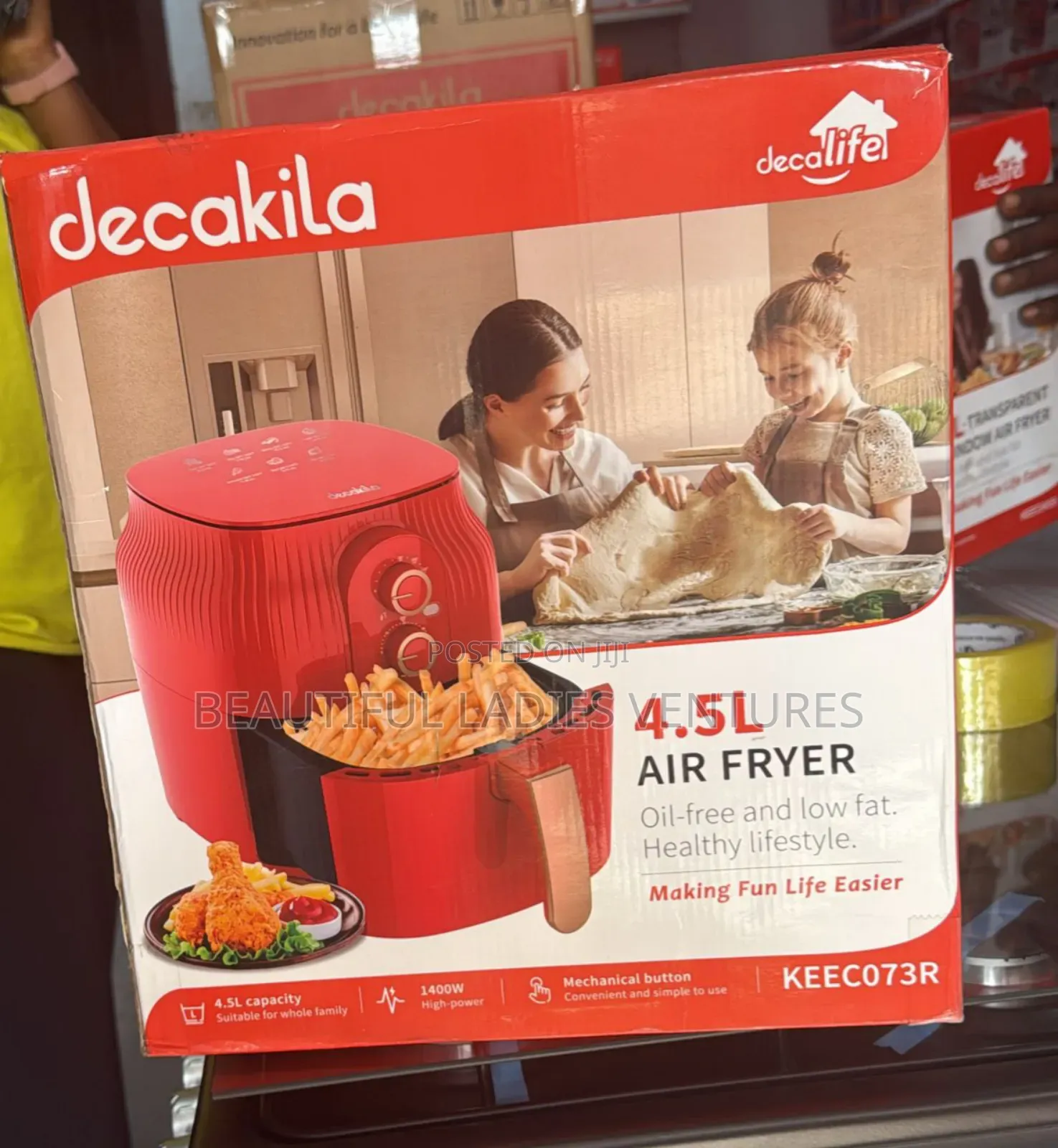 Decakila 8.0l Air Fryer