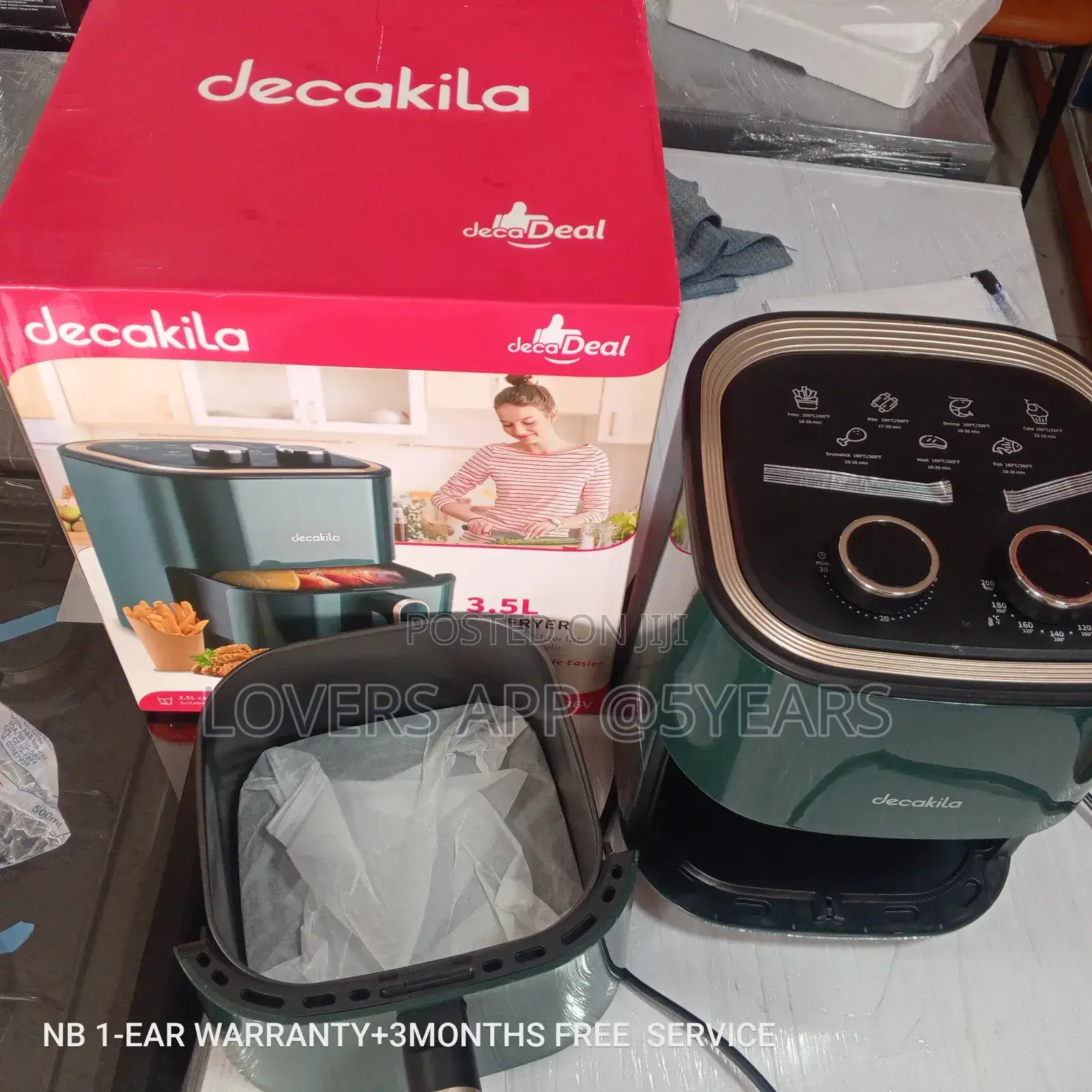 Beseech Decakila 3.5l Air Fryer
