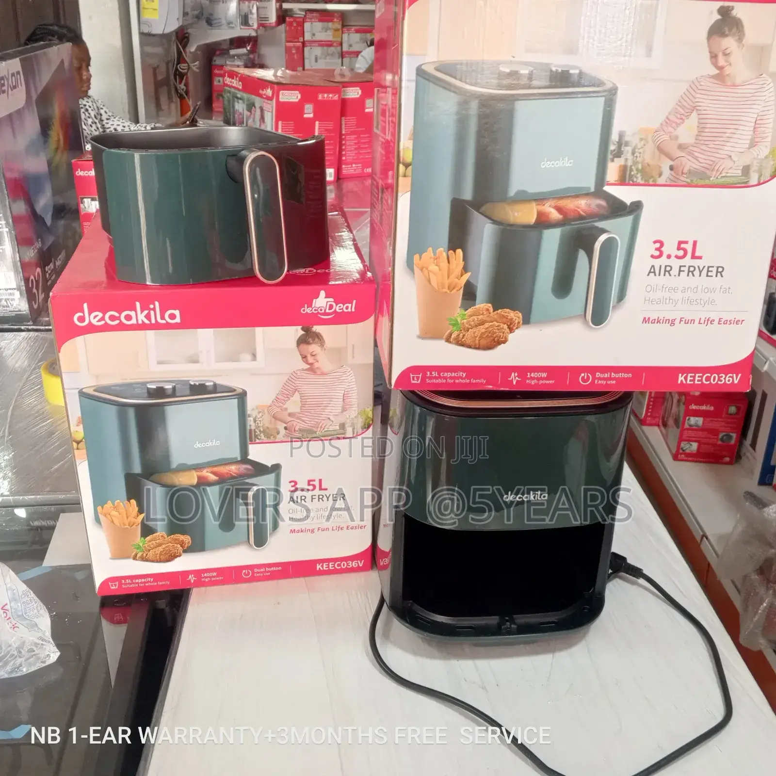 Solicit Decakila Air Fryer 3.5l Decakila Air Fryer