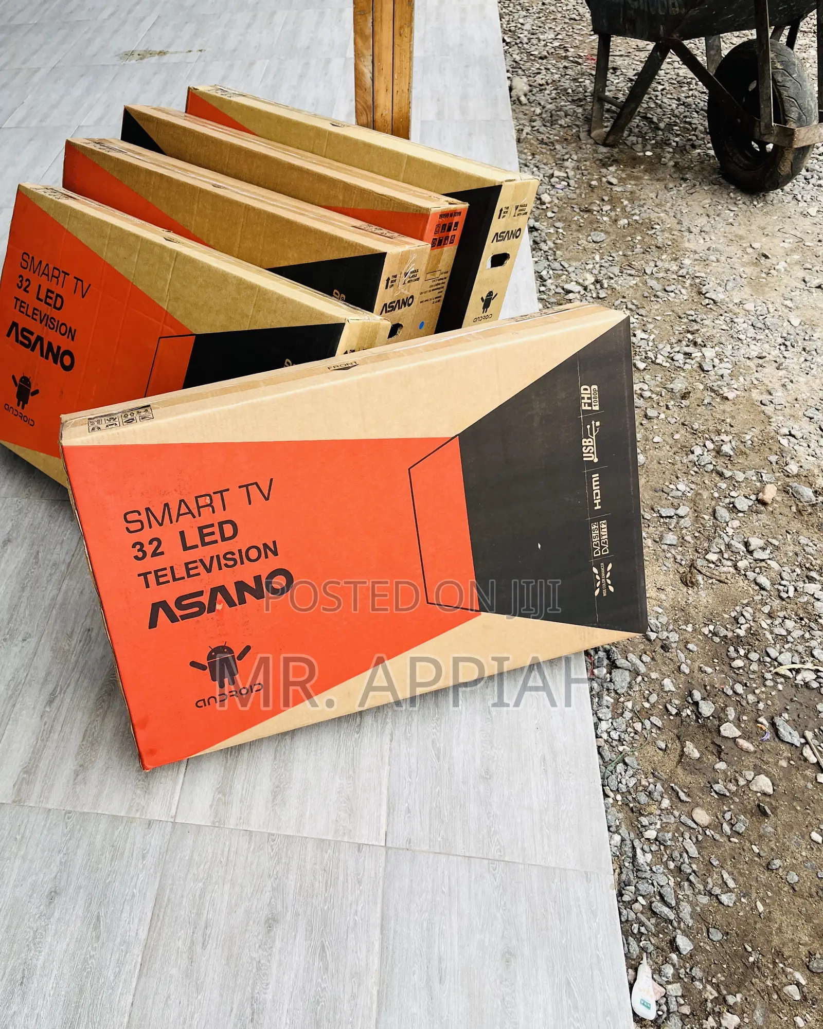 Most Reliable Asano 32 Inch FHD Smart Television(Black).