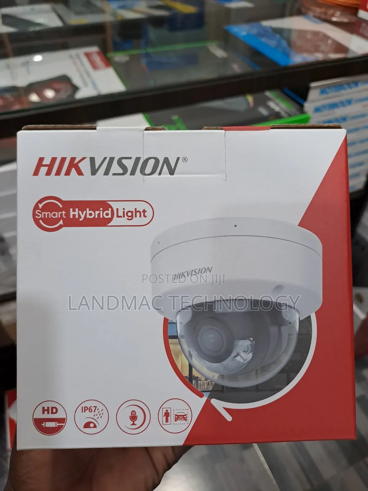 Hikvision Ip 2mp Smart Hybrid Light Fixed Dome Audio.