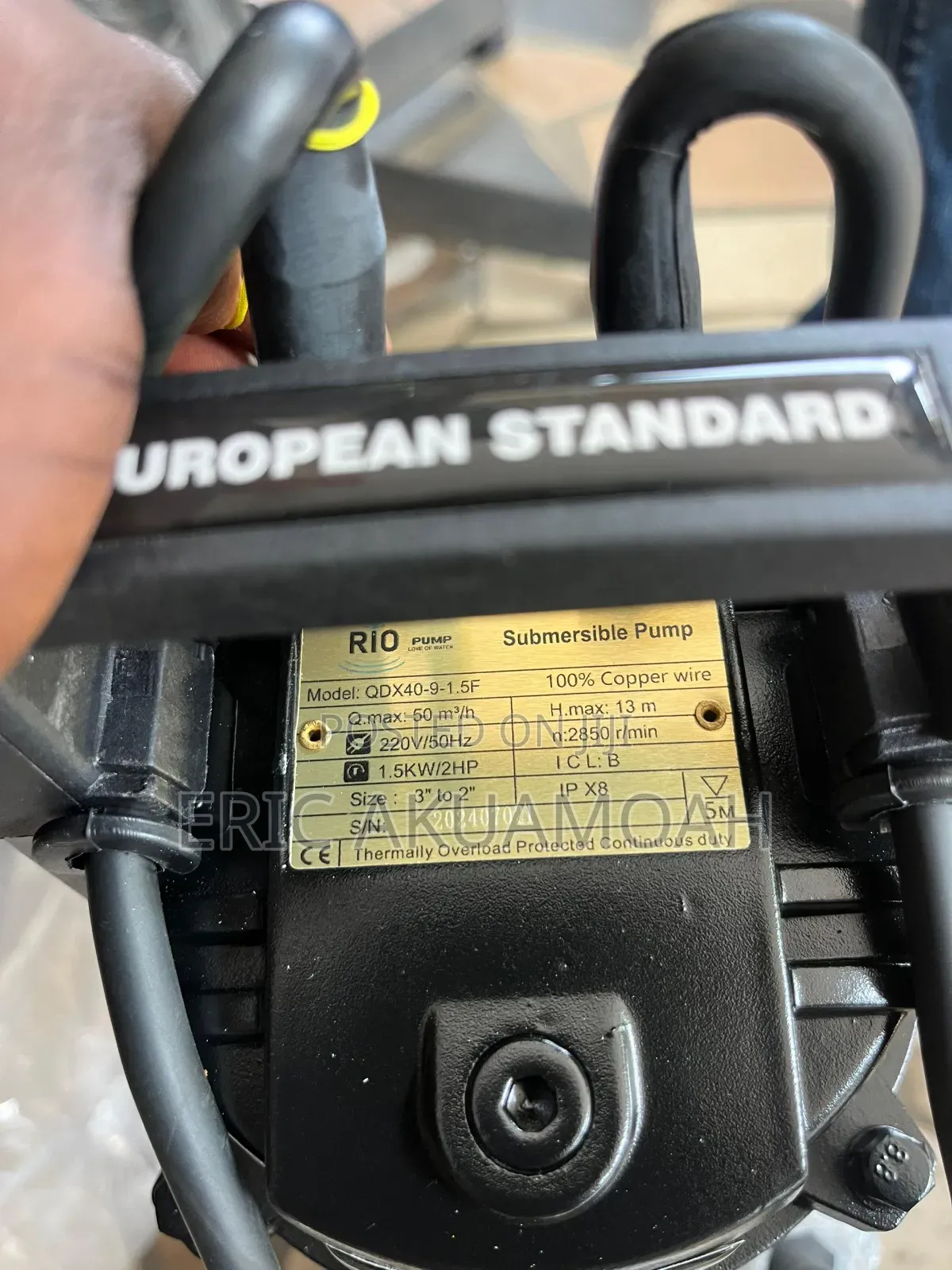 Rio 2.0hp Sewage Metal