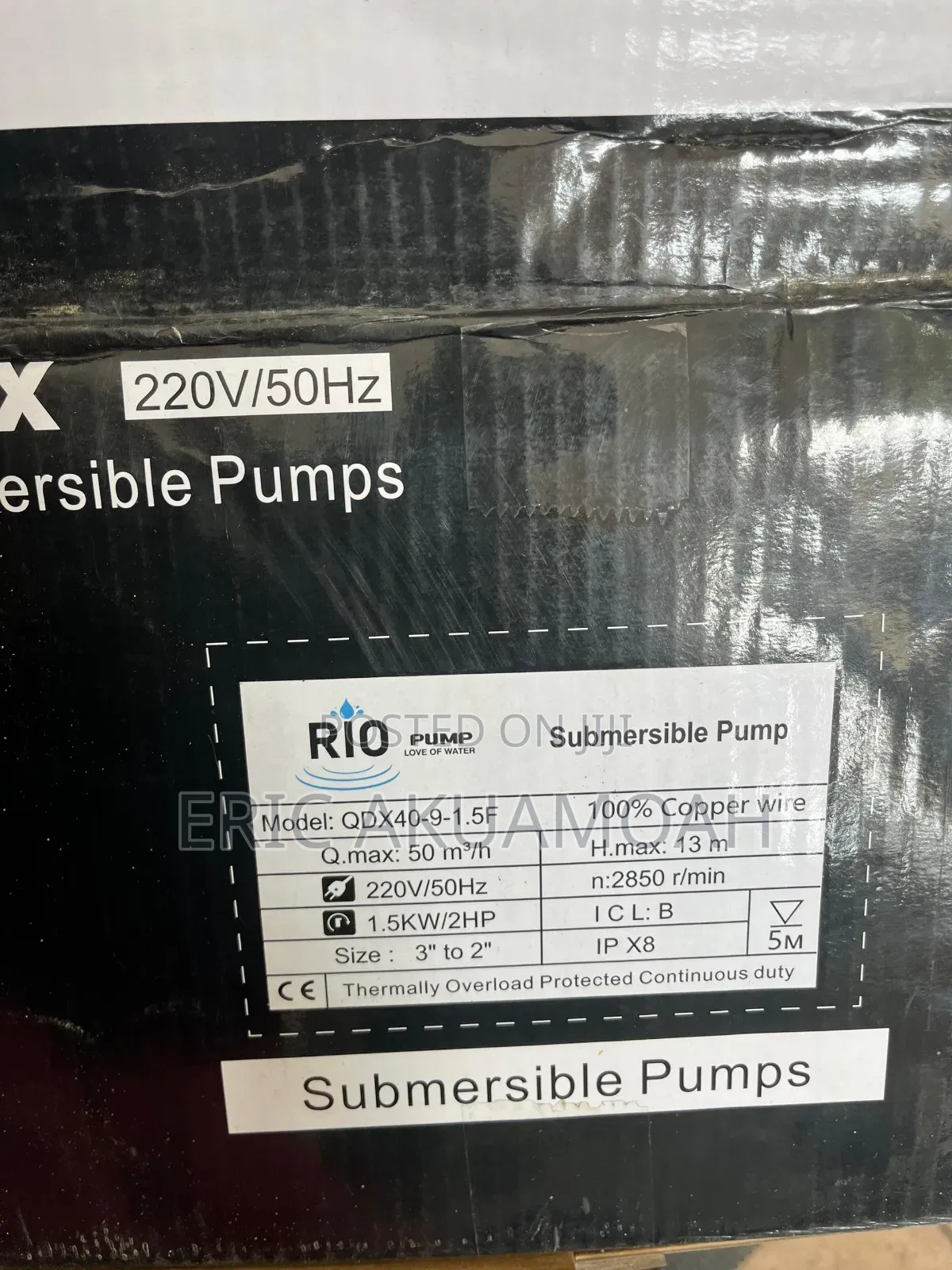 Rio 2.0hp Sewage Metal