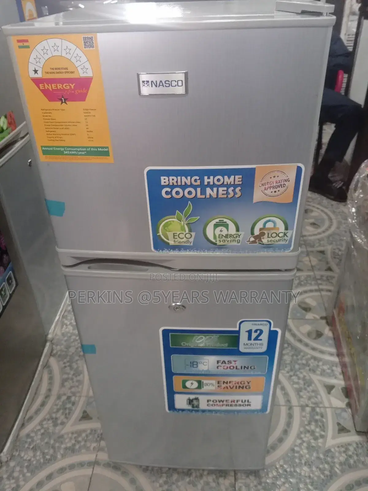 Willpower Nasco Nasf2-14s Fridge Freezer Systematic Set 108l