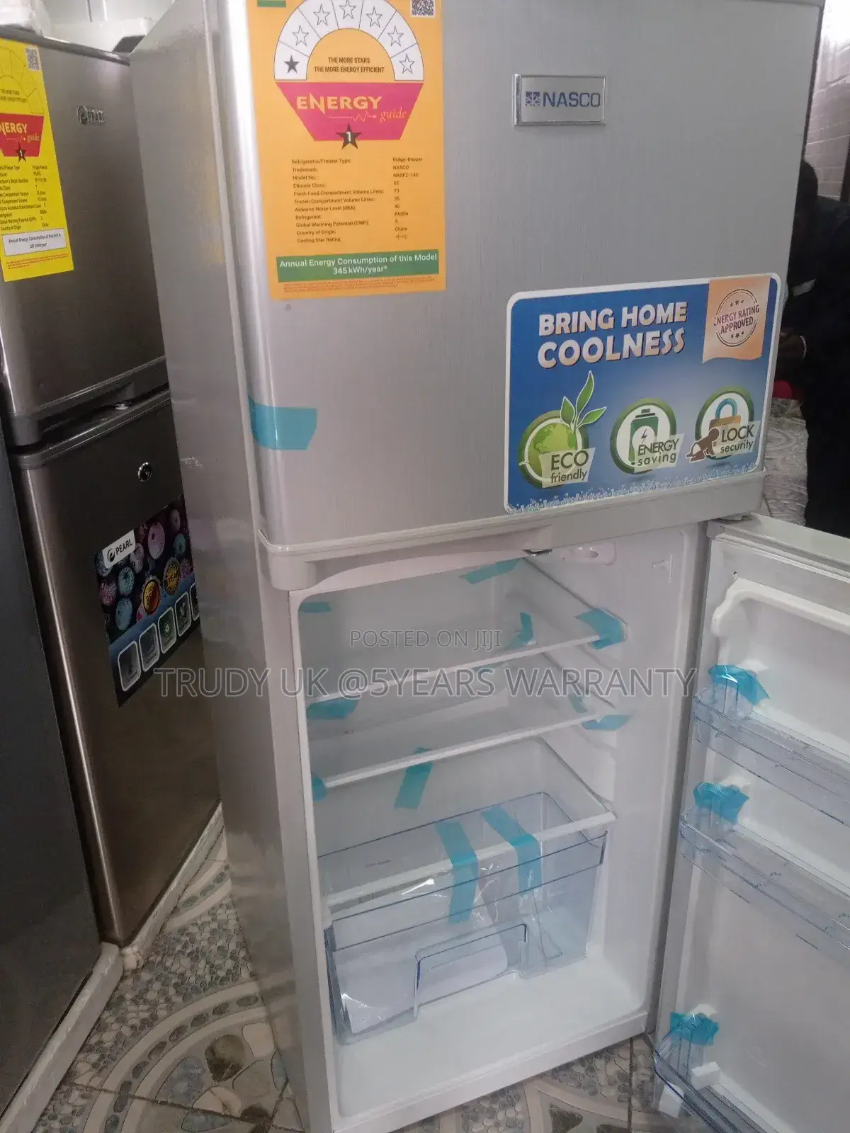 Fresh in Box Nasco Nasf2-14s Fridge Freezer Energetic Set