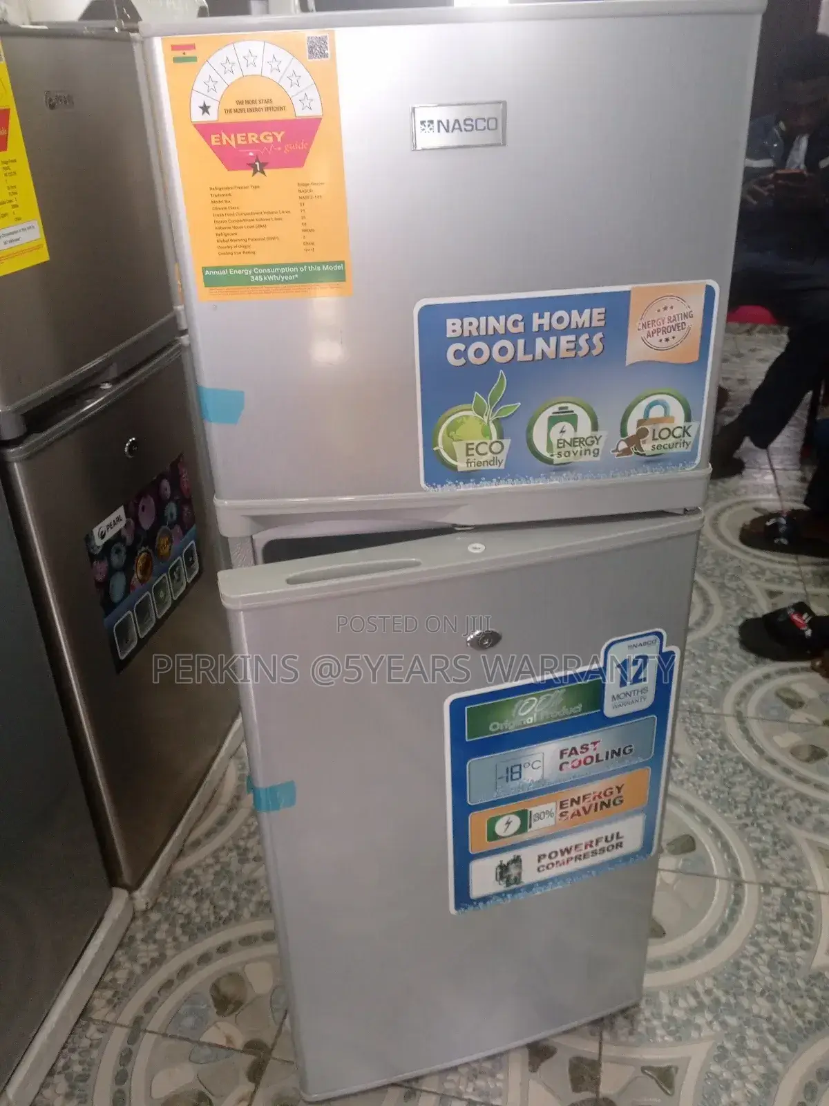 Action Oriented Nasco Nasf2-14s Fridge Freezer Energy 108l