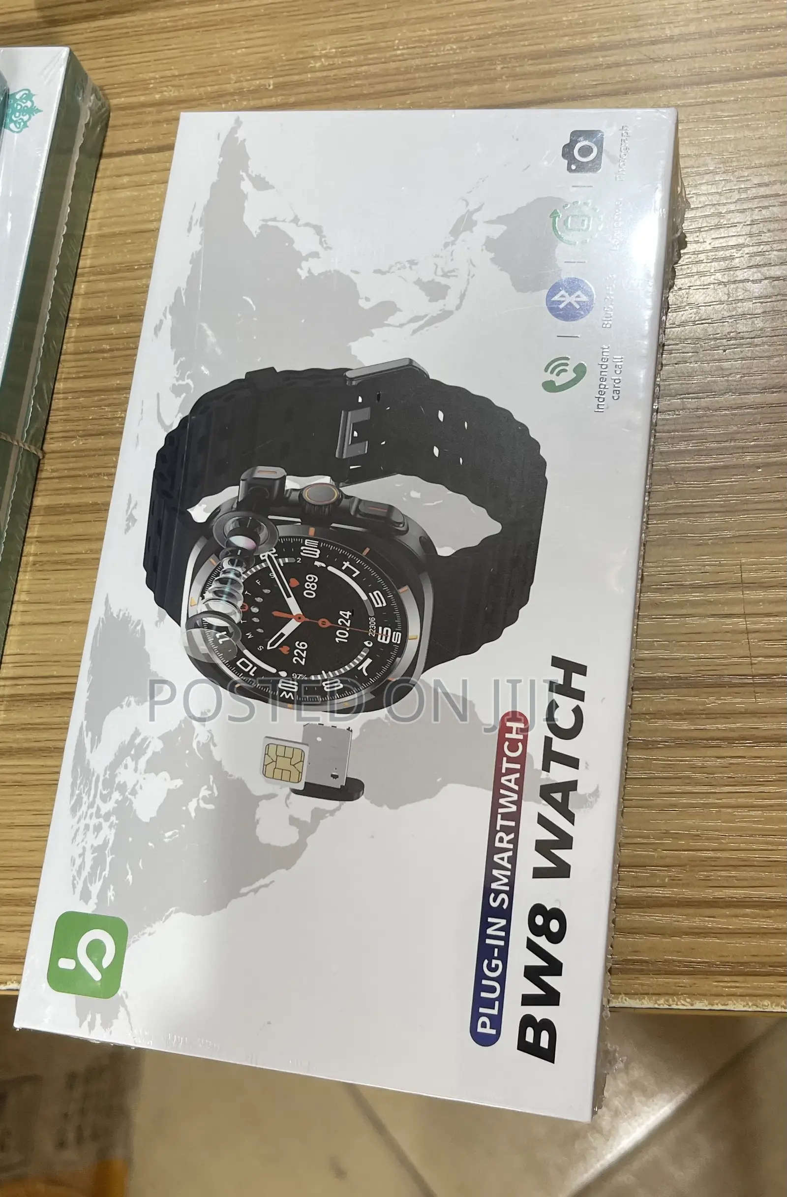 Bw8, Smart Watch With Sim Card Camera