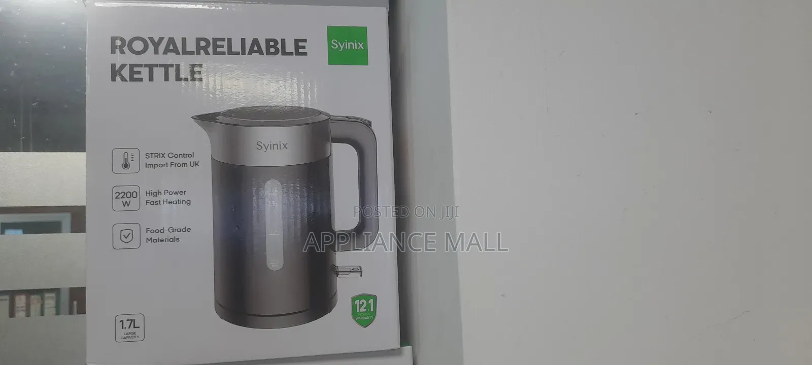 Syinix Kettle 1.7l