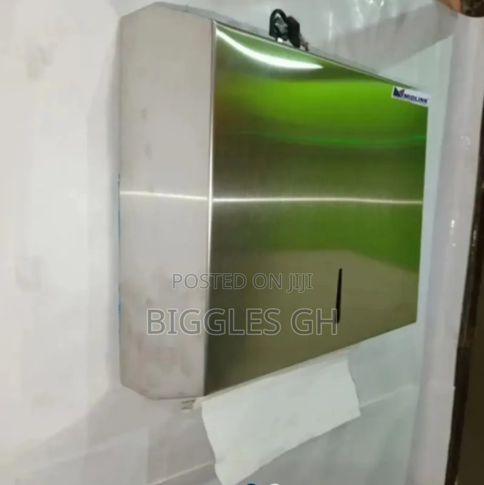 Tissue Dispenser - Stainless Steel