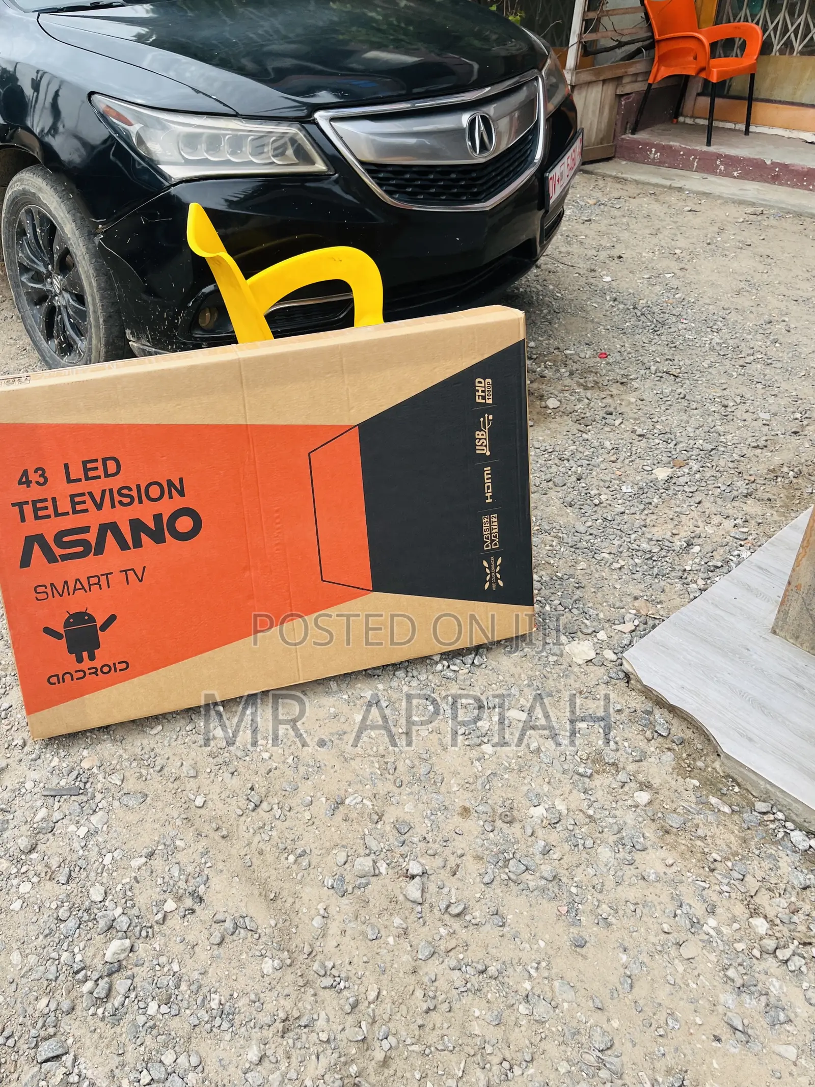 Awesome Asano 43 Inch Smart Screen Television 